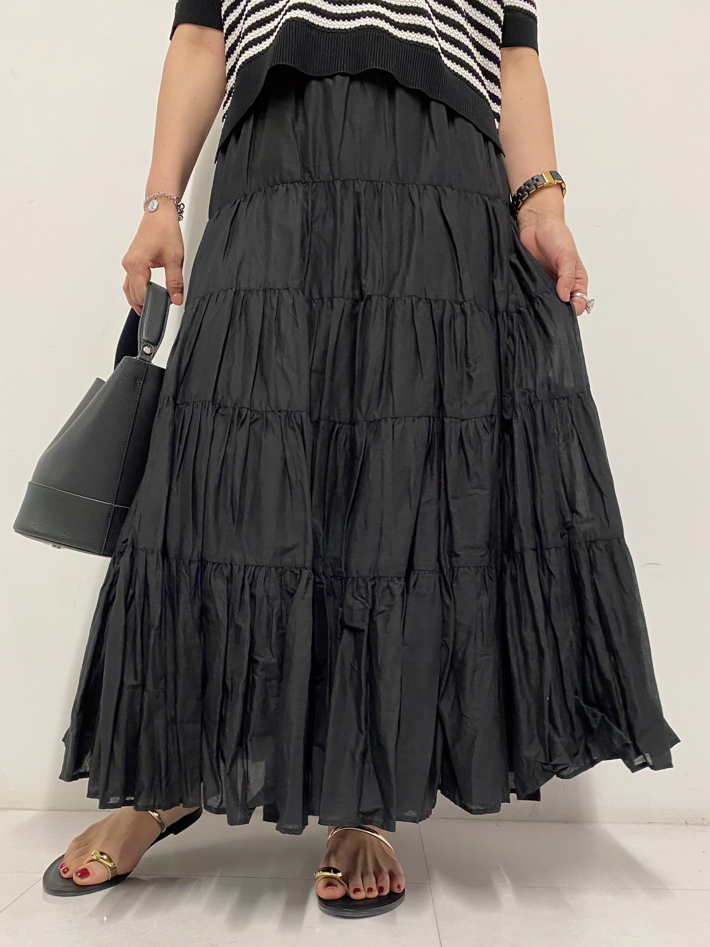 Sawaguchiさんの「DRESSTERIOR｜◆ウォッシャブルスキッパークロップドニット」を使ったコーディネート