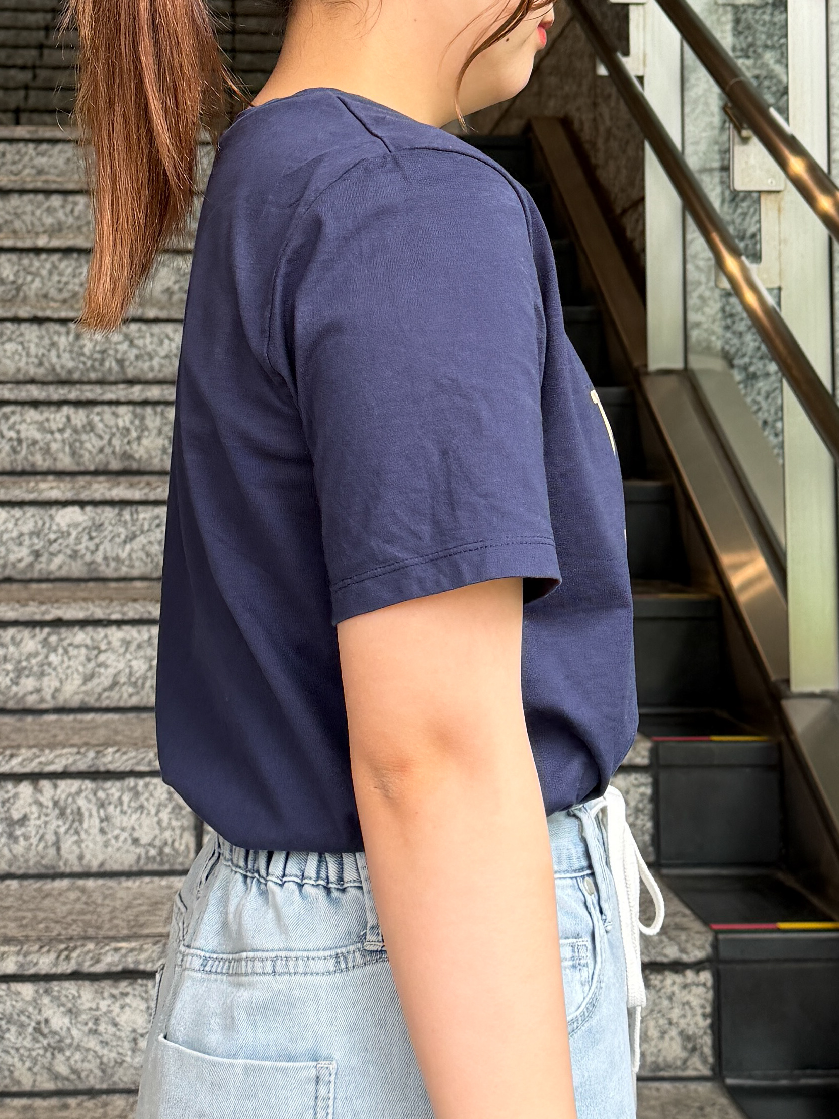 HANNAさんの「OPAQUE.CLIP｜アソートロゴTシャツ【洗濯機OK】」を使ったコーディネート