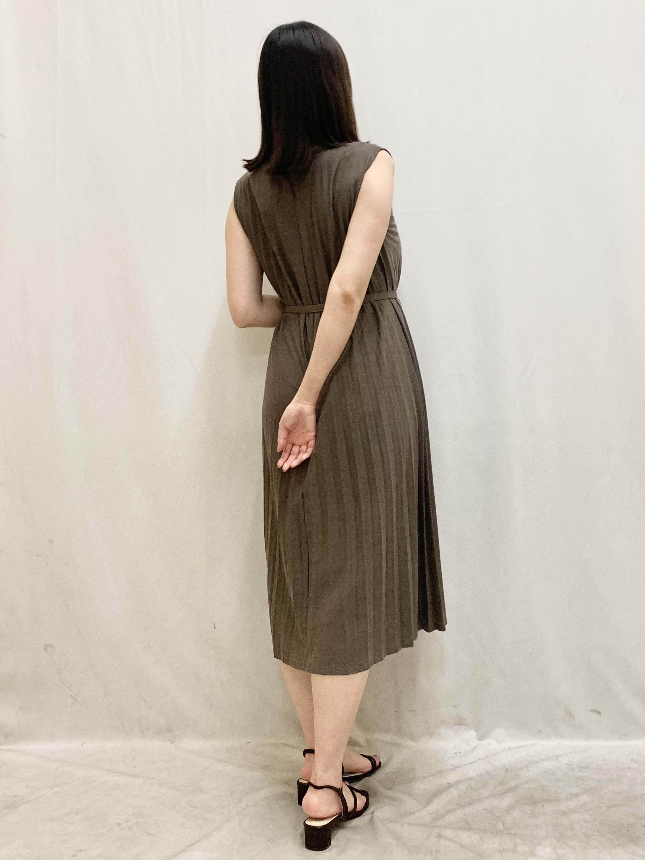 kasumiさんの「index｜【接触冷感／防シワ】ひんやり7分袖テーラードジャケット《洗濯機OK》」を使ったコーディネート