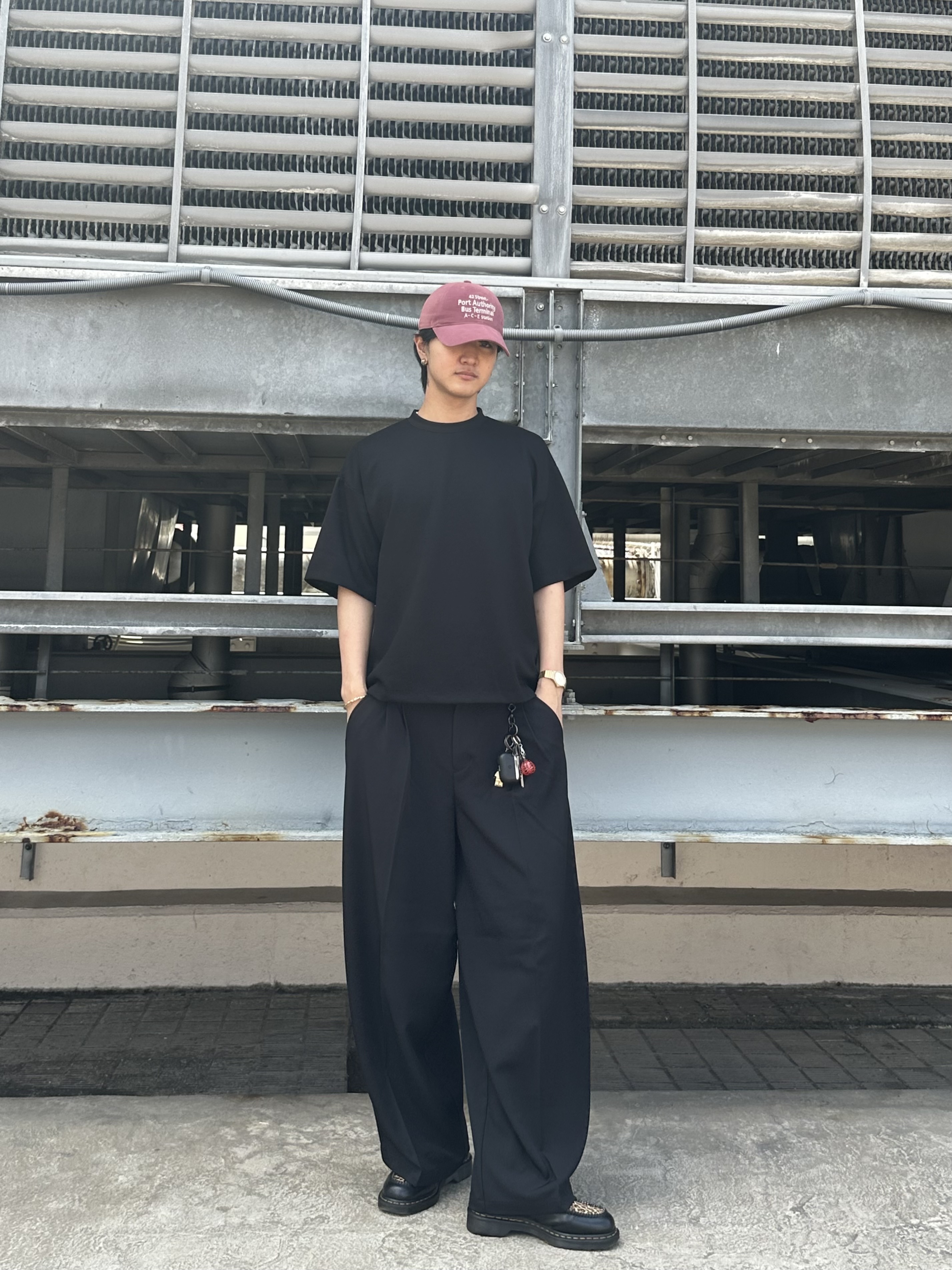 KOHEIさんの「tk.TAKEO KIKUCHI｜バギースラックス」を使ったコーディネート