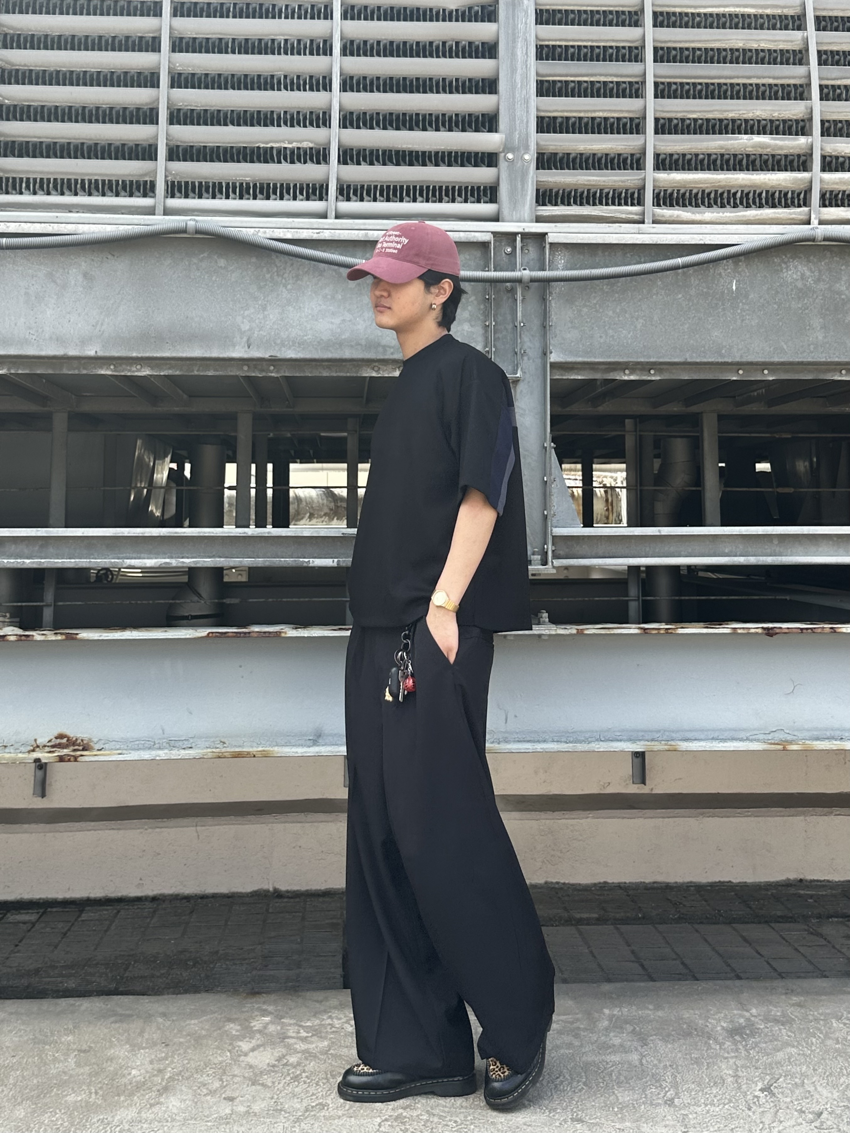 KOHEIさんの「tk.TAKEO KIKUCHI｜バギースラックス」を使ったコーディネート