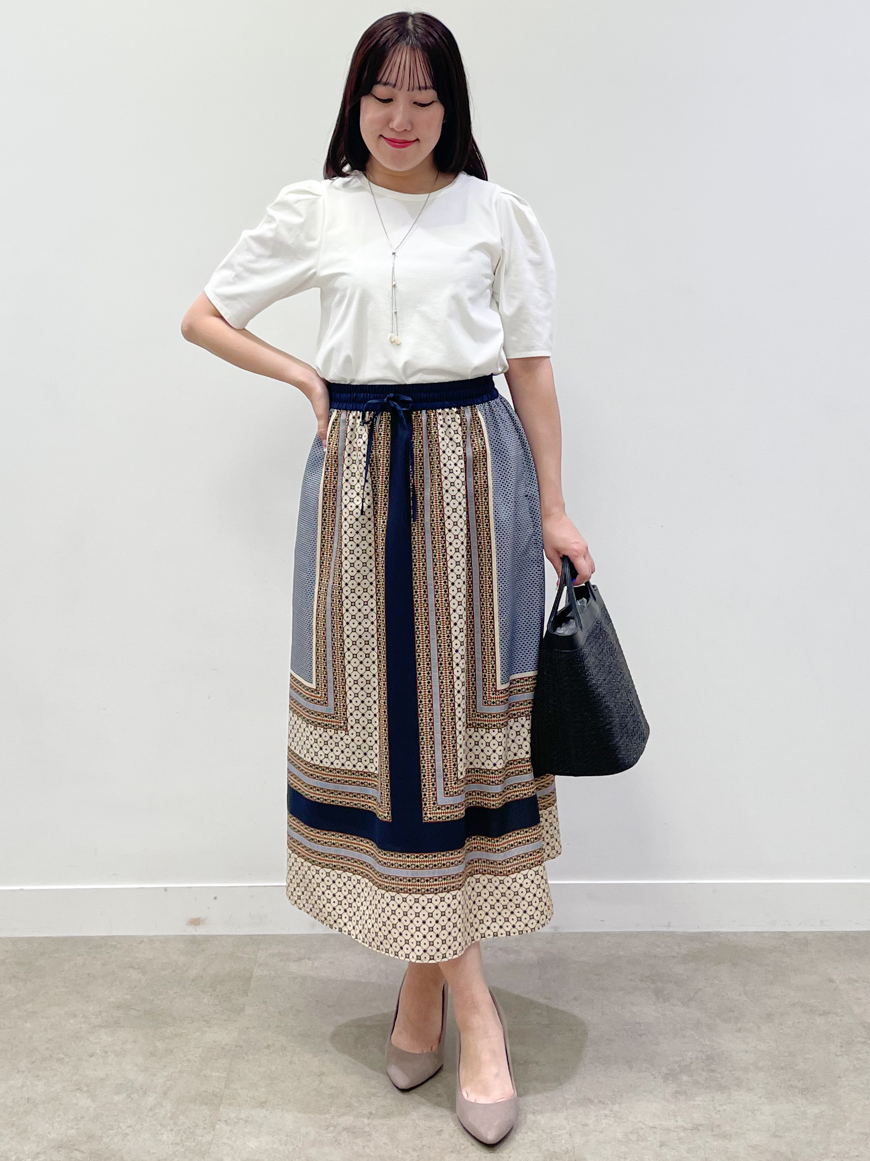 yukariさんの「Reflect｜【UVカット／接触冷感／吸水速乾】デザインスリーブプルオーバー」を使ったコーディネート