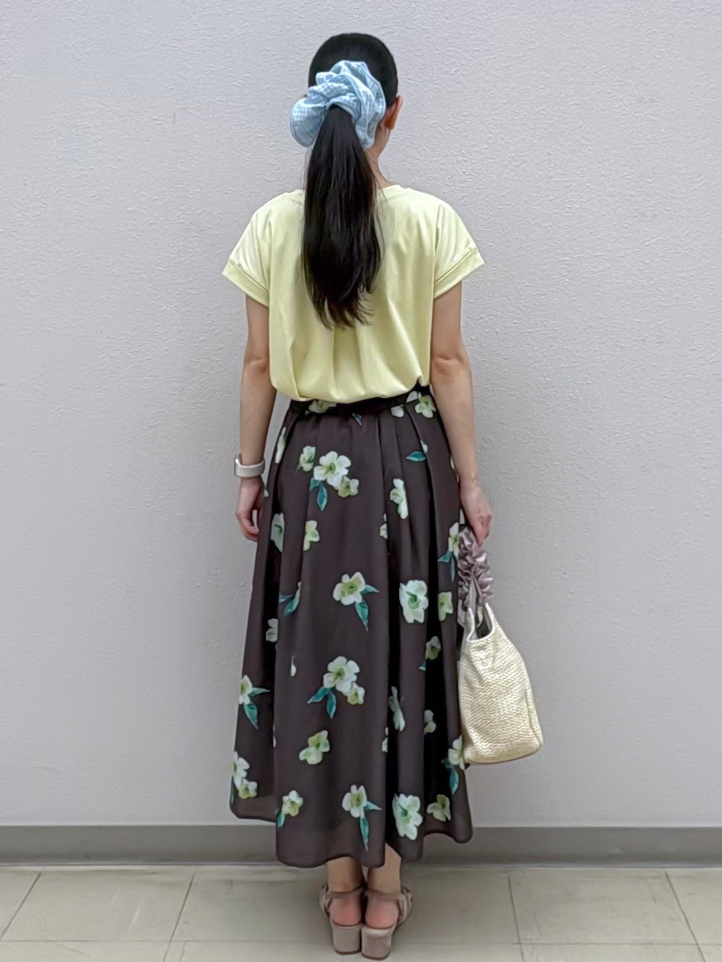 Izuさんの「index｜【接触冷感／UV】ワンポイント刺繍Tシャツ《7col／XS~3L／洗濯機OK》」を使ったコーディネート