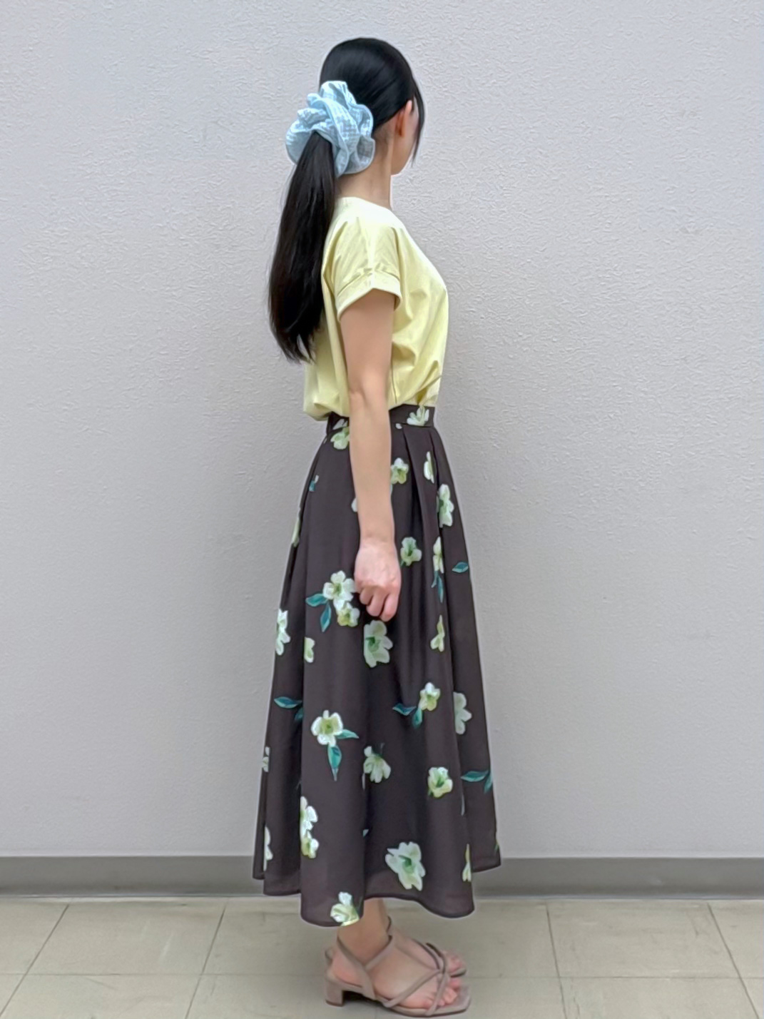 Izuさんの「index｜【接触冷感／UV】ワンポイント刺繍Tシャツ《7col／XS~3L／洗濯機OK》」を使ったコーディネート