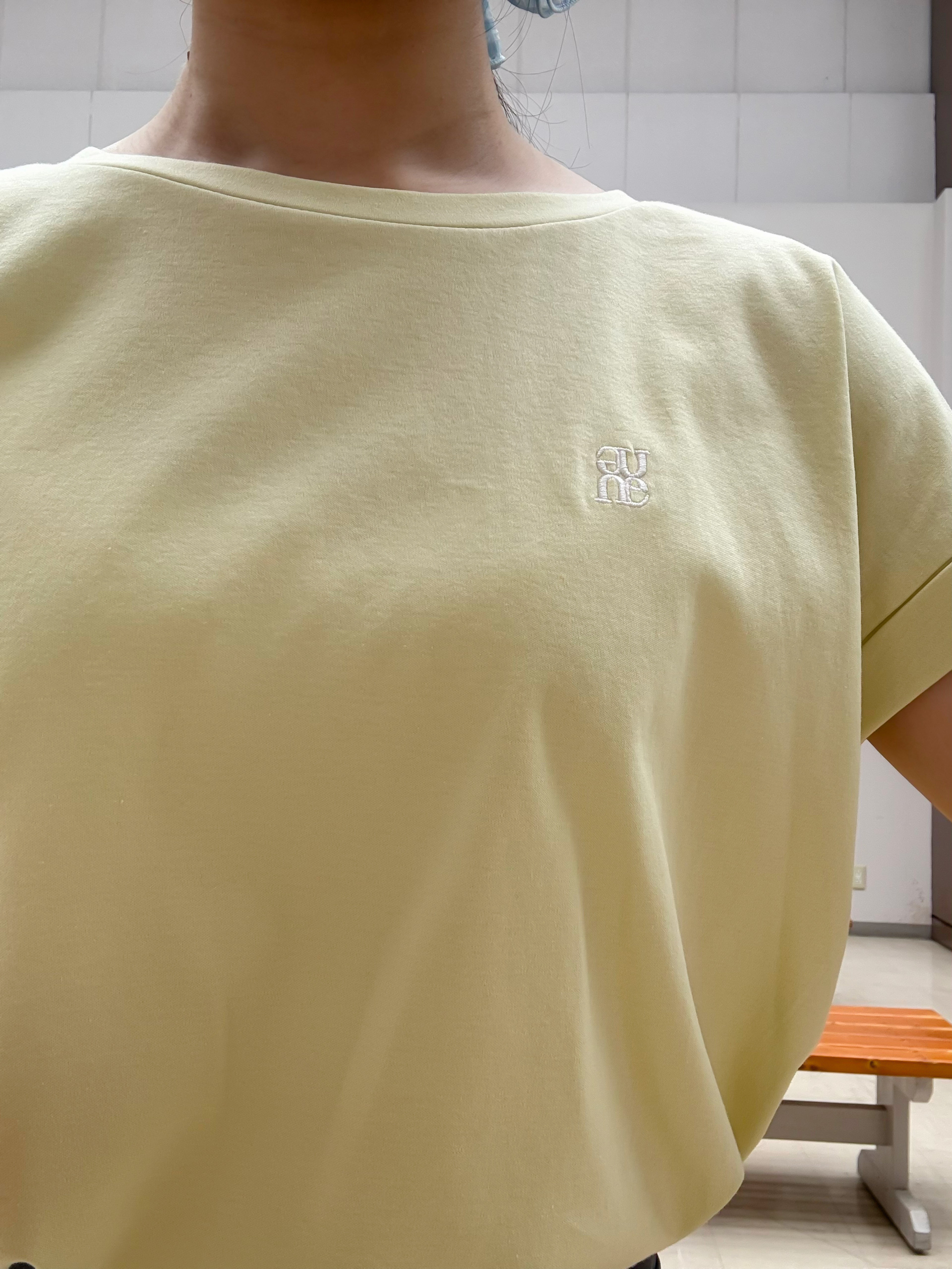 Izuさんの「index｜【接触冷感／UV】ワンポイント刺繍Tシャツ《7col／XS~3L／洗濯機OK》」を使ったコーディネート
