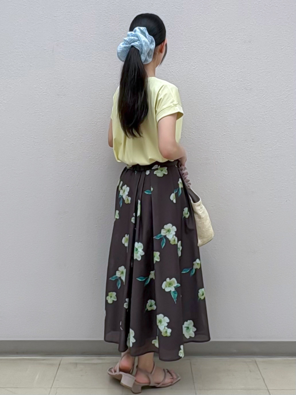 Izuさんの「index｜【接触冷感／UV】ワンポイント刺繍Tシャツ《7col／XS~3L／洗濯機OK》」を使ったコーディネート