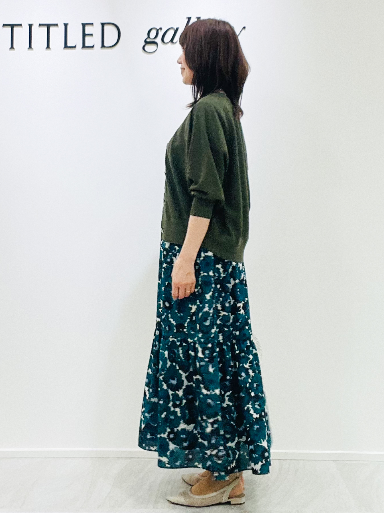 めいさんの「UNTITLED｜【花柄/着映え】フラワープリントワンピース」を使ったコーディネート