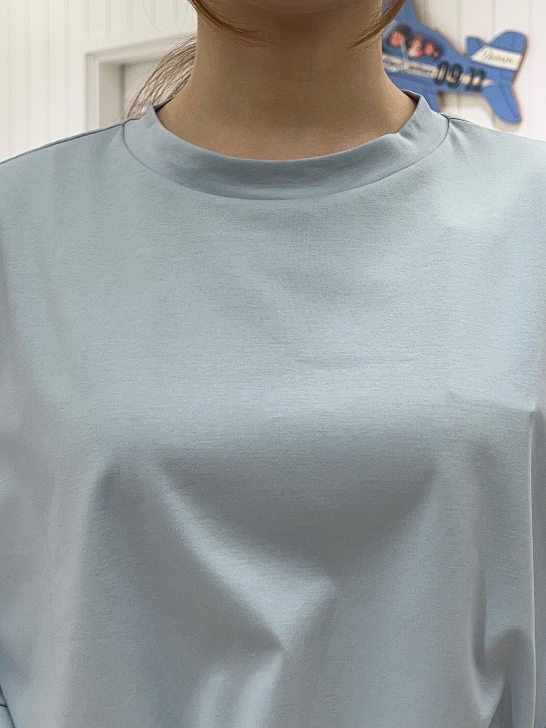 Ayakaさんの「Dessin｜【体型カバー】美光沢カットソーボクシーシルエット」を使ったコーディネート