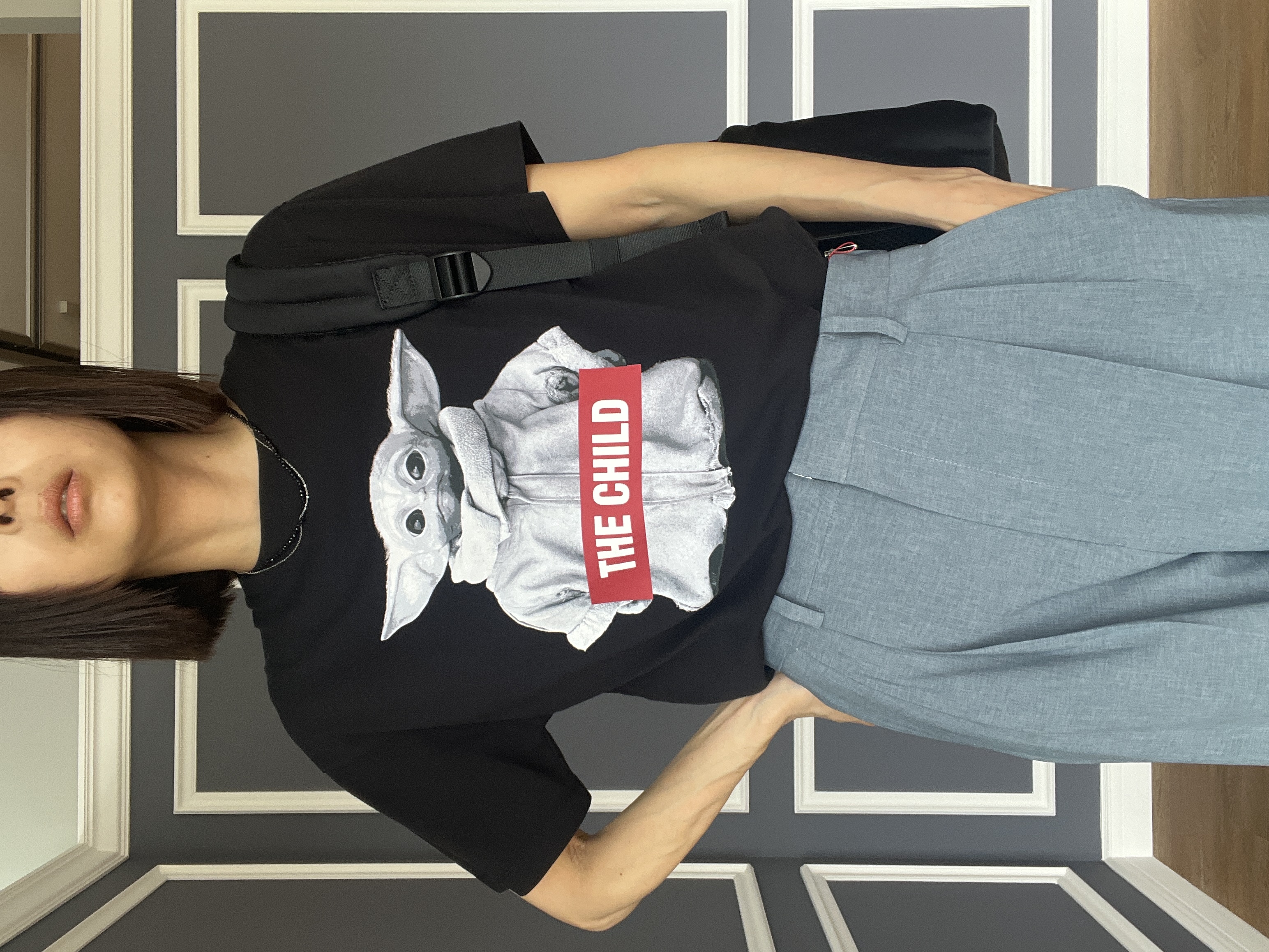 misaさんの「DRESSTERIOR｜【再入荷/荷重軽減】サスペンションマルチポケットリュック」を使ったコーディネート