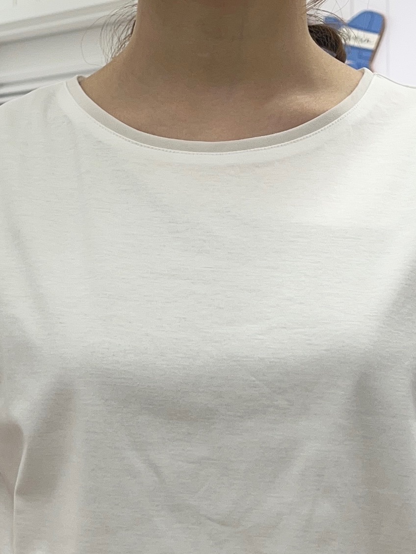 Ayakaさんの「Dessin｜【UVカット/接触冷感】美光沢カットソー」を使ったコーディネート