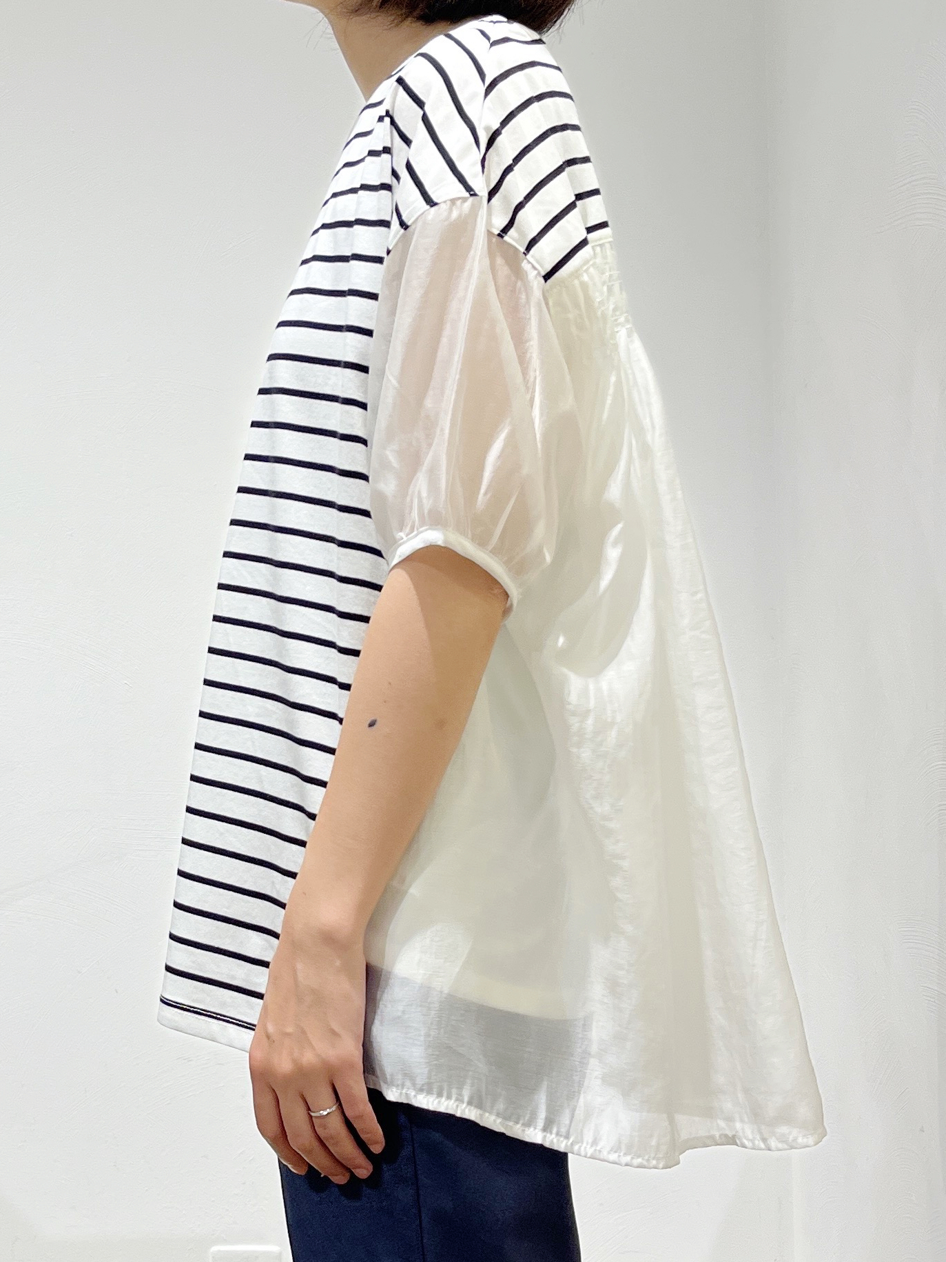 Fujiharuさんの「grove｜【UVカット】体型カバー叶う、バックプリーツTシャツ」を使ったコーディネート