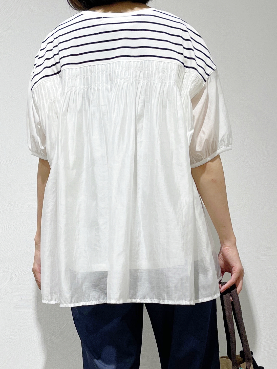Fujiharuさんの「grove｜【UVカット】体型カバー叶う、バックプリーツTシャツ」を使ったコーディネート