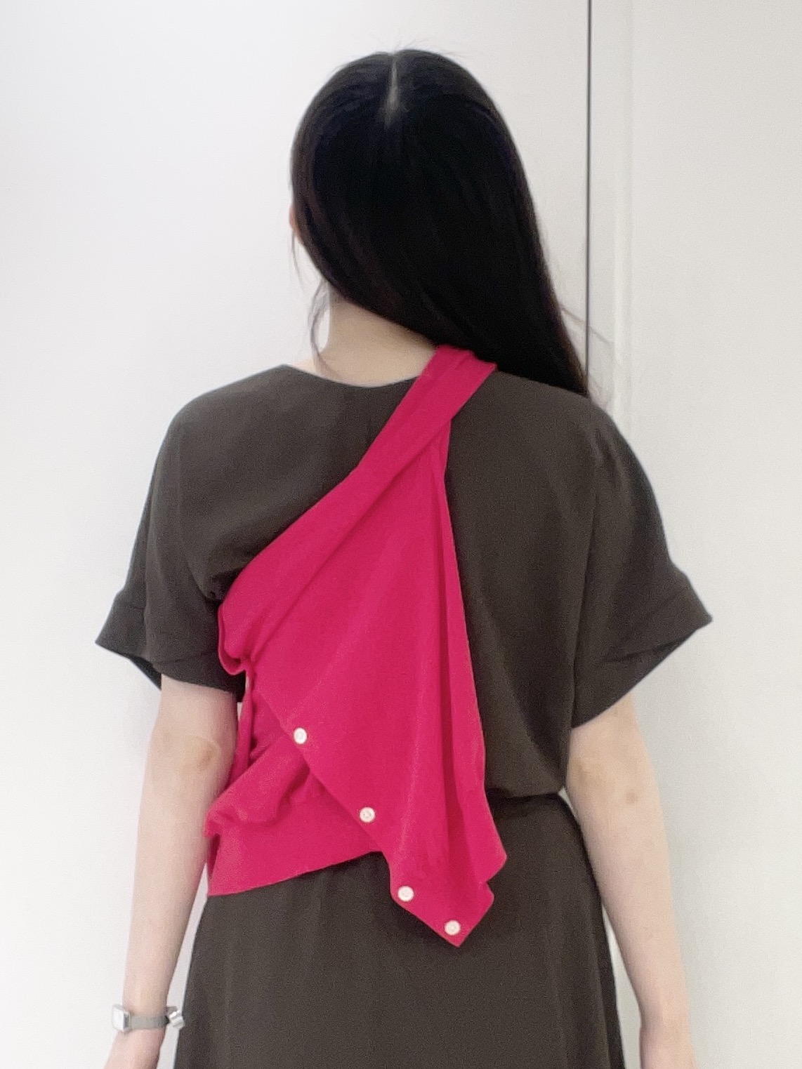 moeさんの「UNTITLED｜◆【9色展開/アンサンブル可】コットンクルーネックカーディガン」を使ったコーディネート