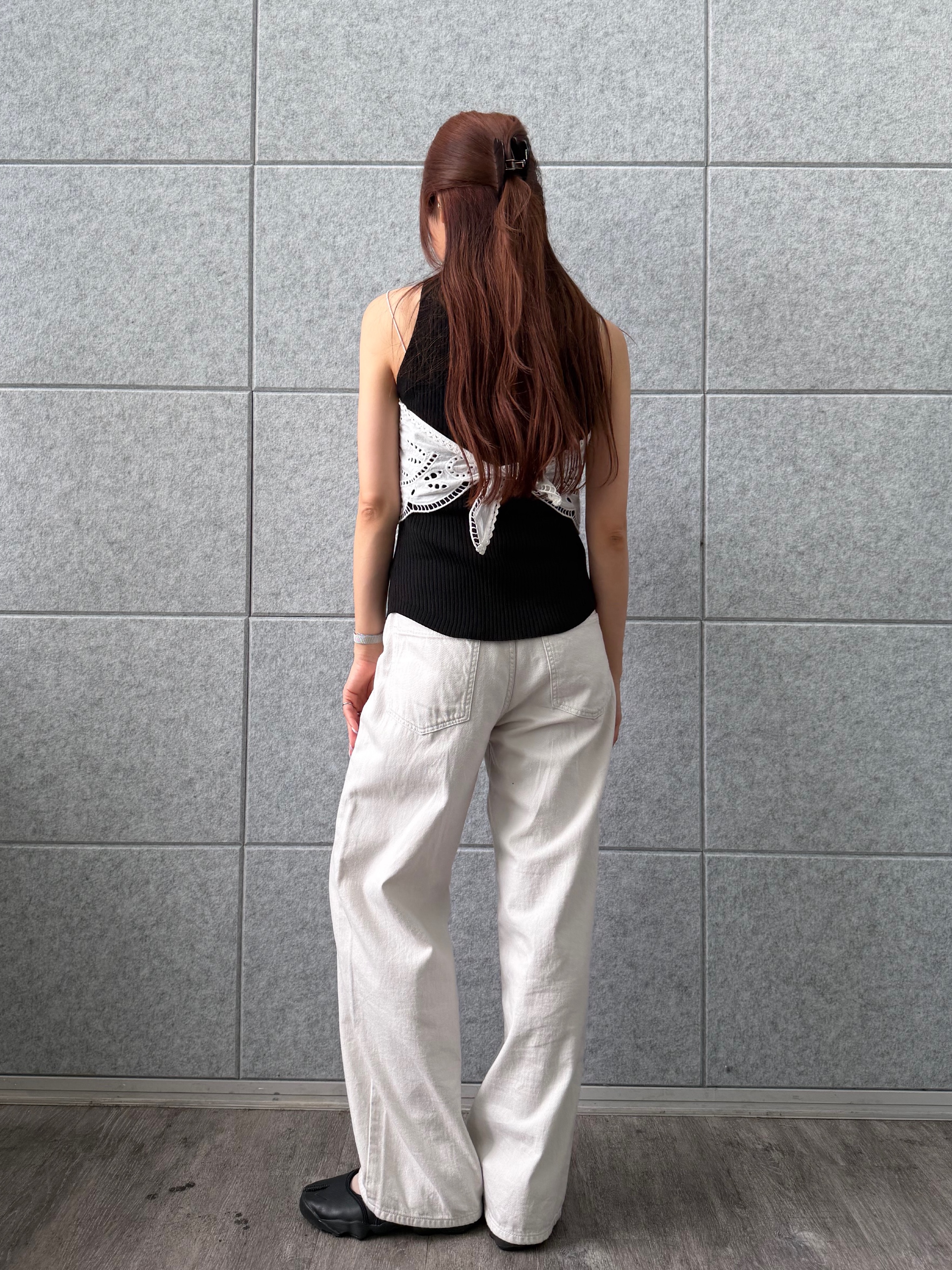 kanamiさんの「CODE A｜rib highneck pullover」を使ったコーディネート