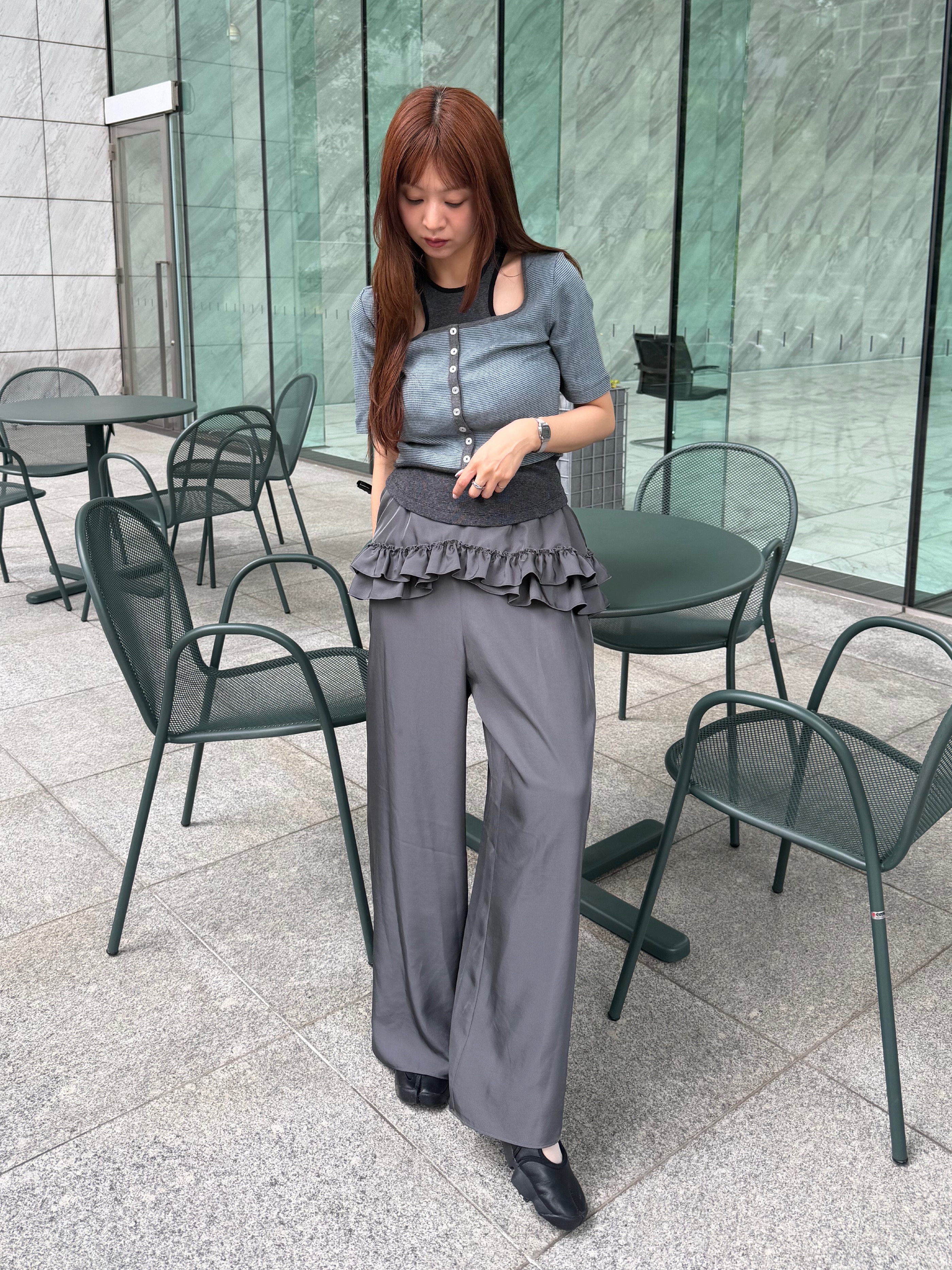 kanamiさんの「CODE A｜Robert P. Miller＊CODE A｜twin layer tank set」を使ったコーディネート