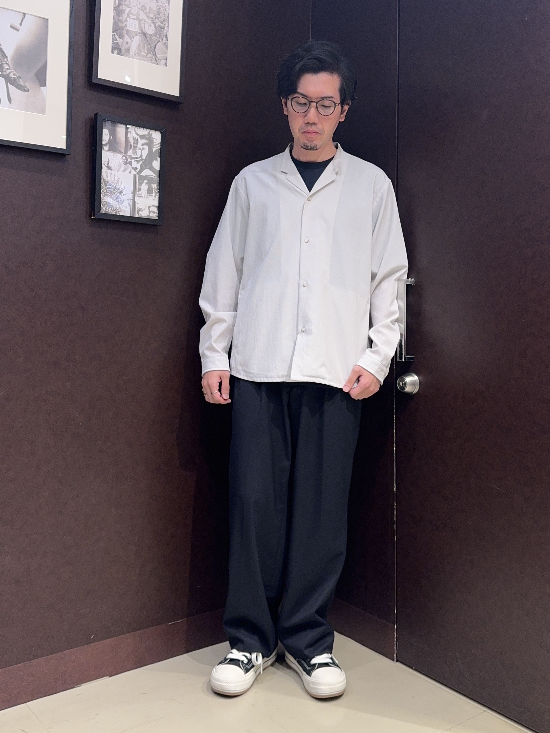shuheiさんの「TAKEO KIKUCHI｜【撥水・洗える・シワになりにくい】 リランチェ（R） シャツ」を使ったコーディネート