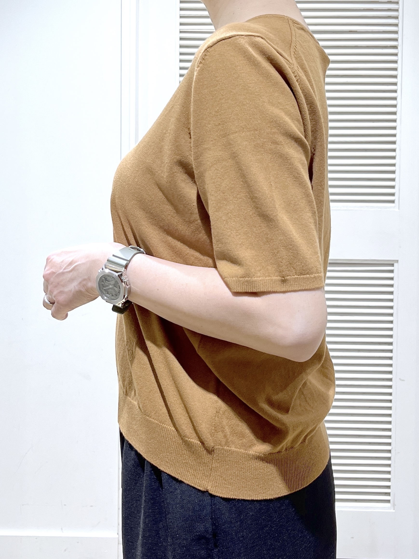 Miyazakiさんの「Dessin｜【セットアップ可/接触冷感/UVカット】イージーワイドパンツ」を使ったコーディネート