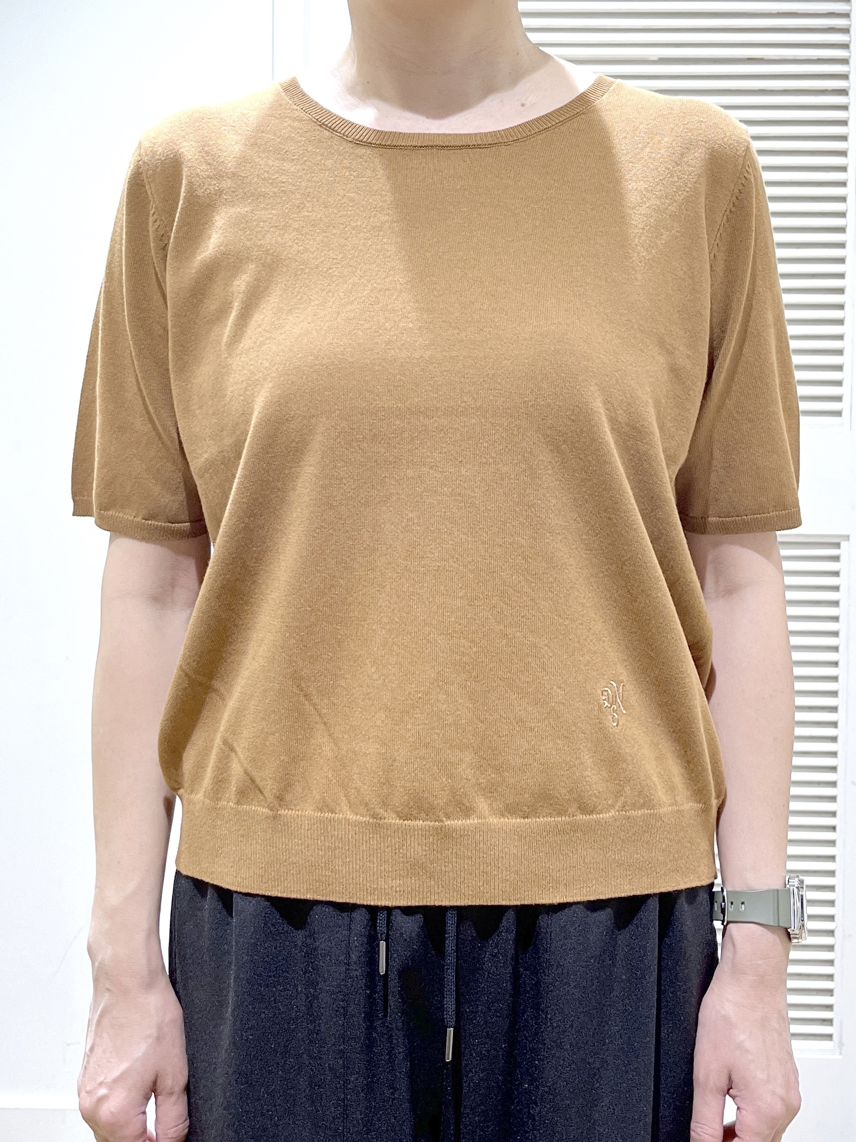 Miyazakiさんの「Dessin｜【セットアップ可/接触冷感/UVカット】イージーワイドパンツ」を使ったコーディネート
