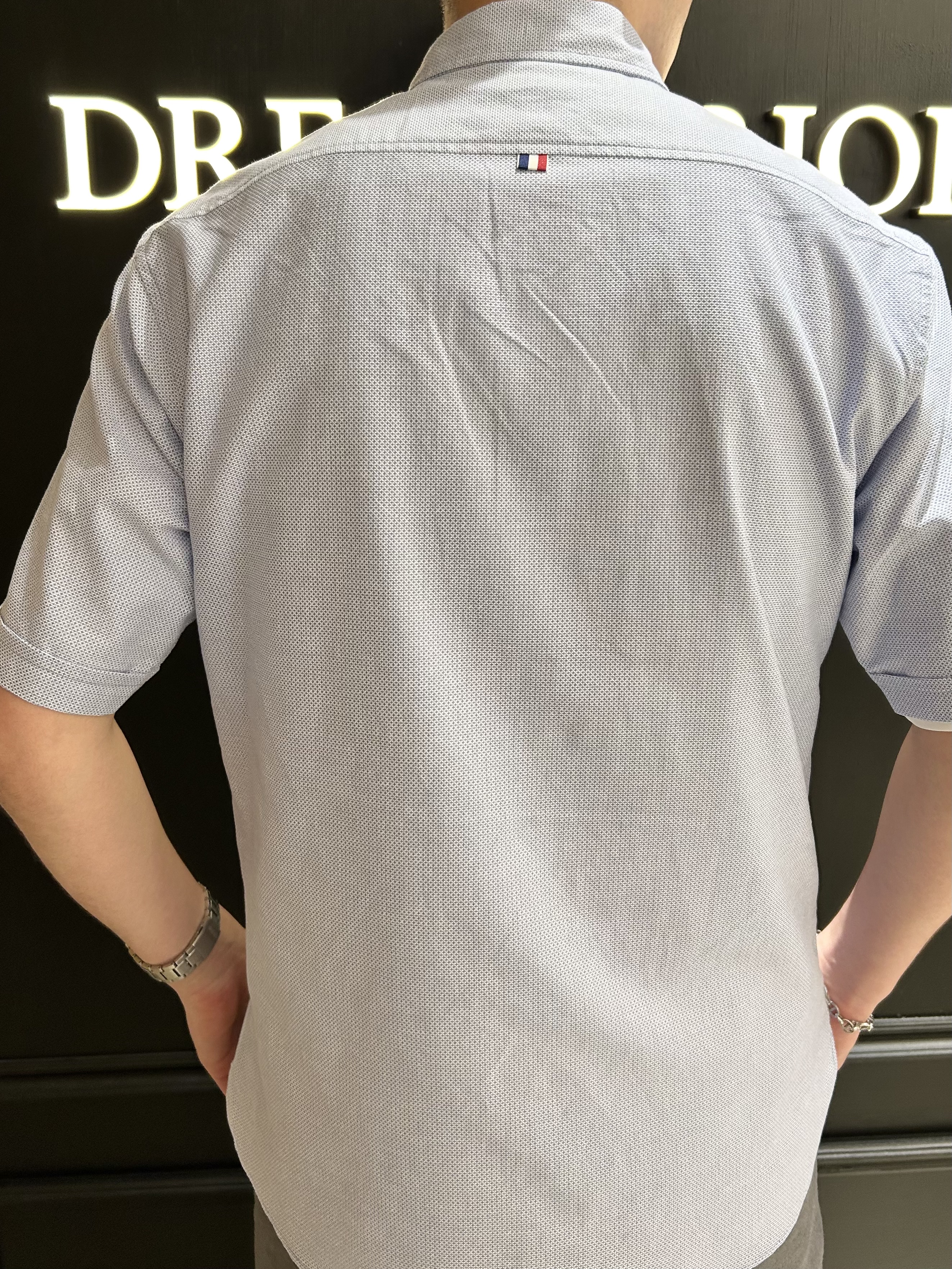 千葉亮太さんの「DRESSTERIOR｜【速乾素材】メッシュエアー ハーフスリーブシャツ」を使ったコーディネート