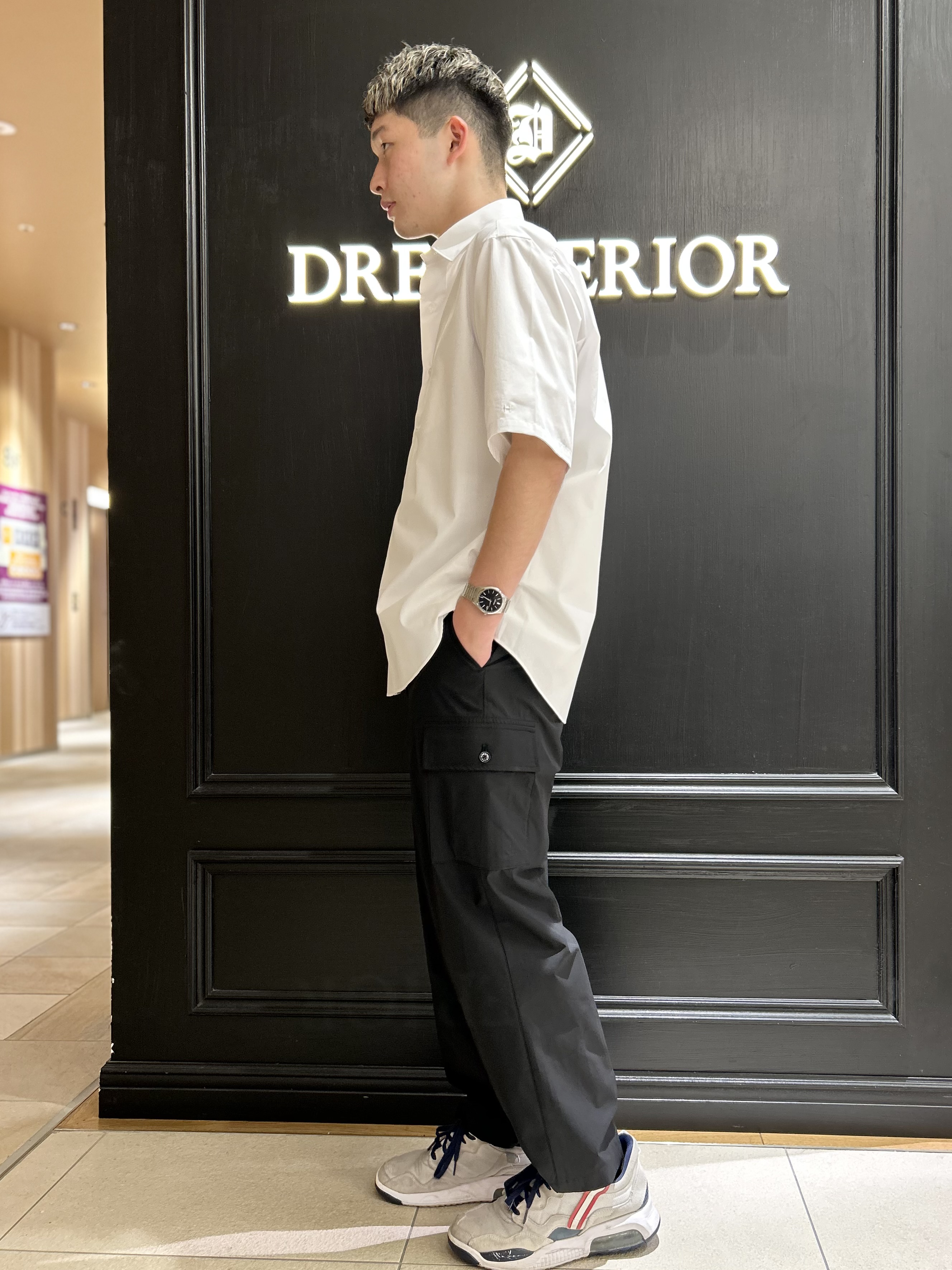 千葉亮太さんの「DRESSTERIOR｜【干場義雅&times;DRESSTERIOR/再入荷】シドグラスシャツ」を使ったコーディネート