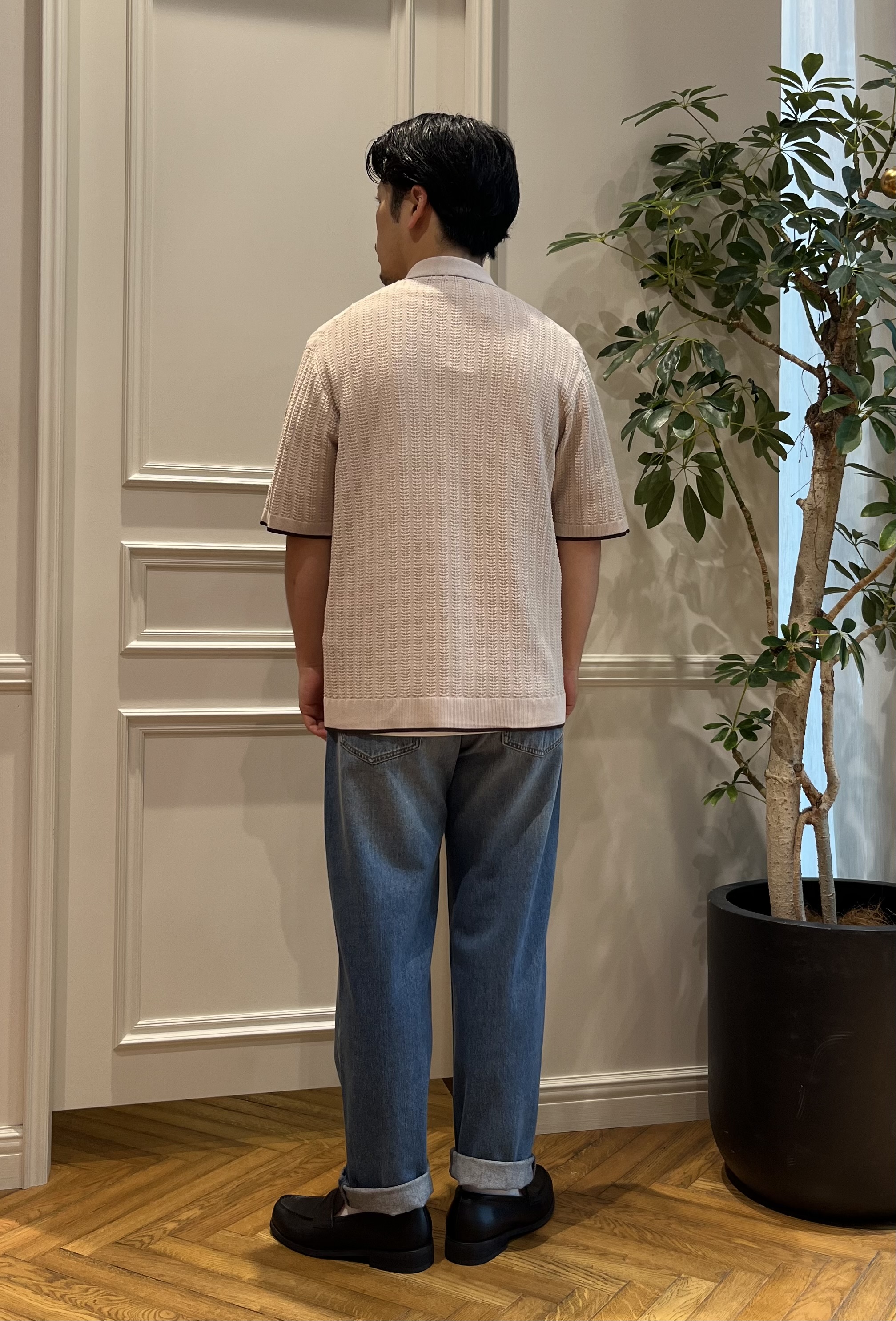 Tokuさんの「DRESSTERIOR｜【Safari5月号掲載】ウォッシャブル キューバニットシャツ」を使ったコーディネート