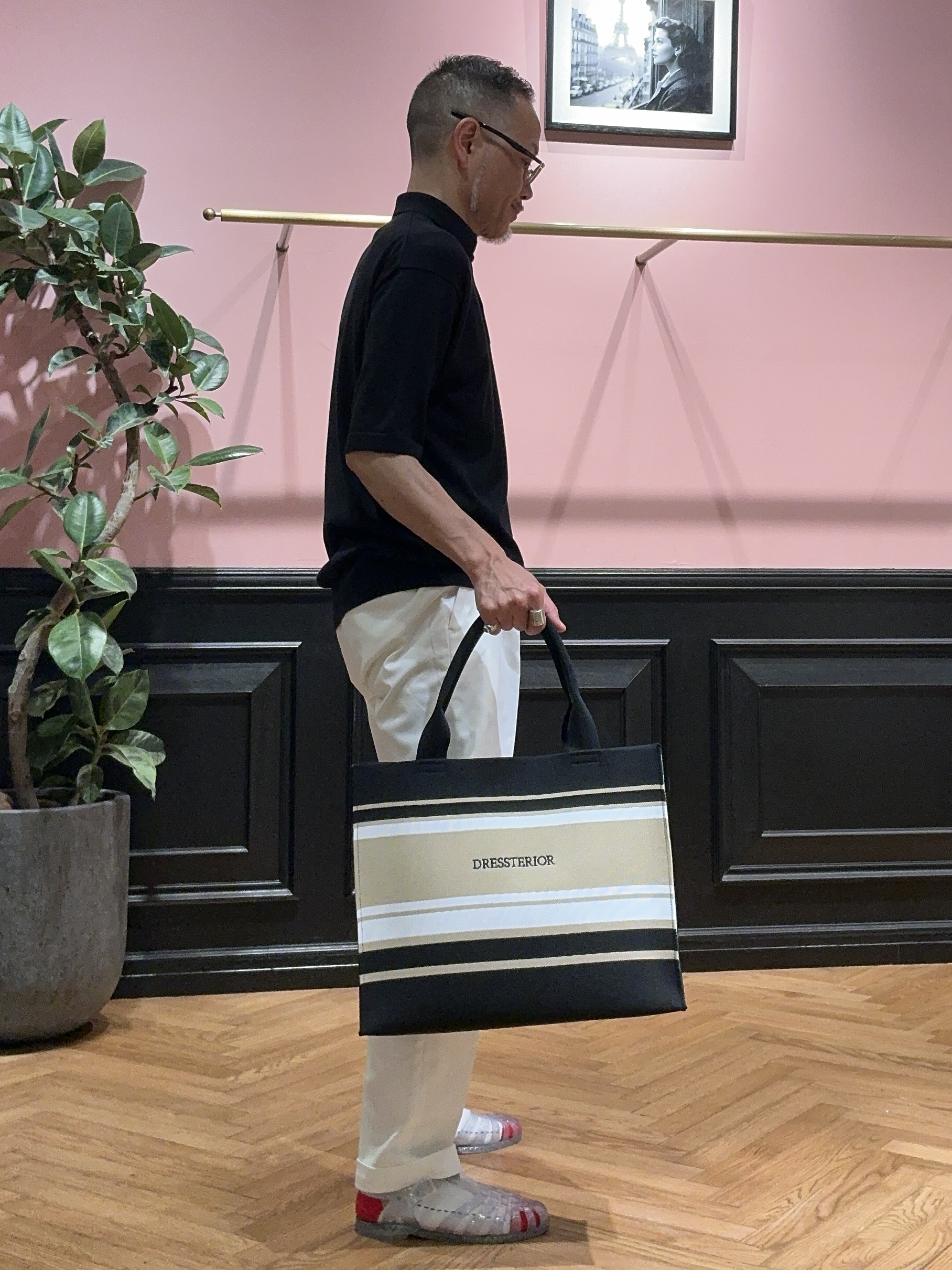 torigoeさんの「DRESSTERIOR｜【干場義雅&times;DRESSTERIOR/再入荷】ウォッシャブル ニットポロシャツ」を使ったコーディネート
