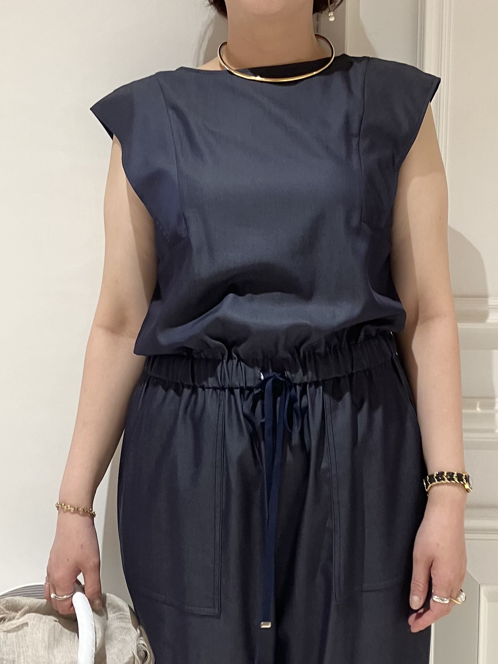 TAJIさんの「DRESSTERIOR｜パナマ風バレエシューズ」を使ったコーディネート