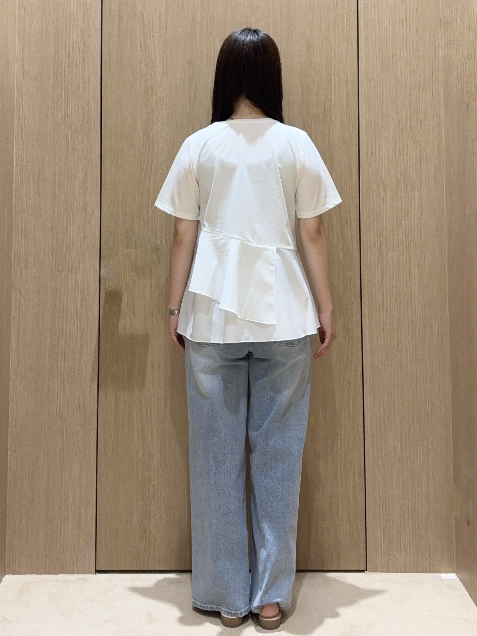 EMIRIさんの「OPAQUE.CLIP｜メッシュテーラードジャケット【洗濯機OK】」を使ったコーディネート