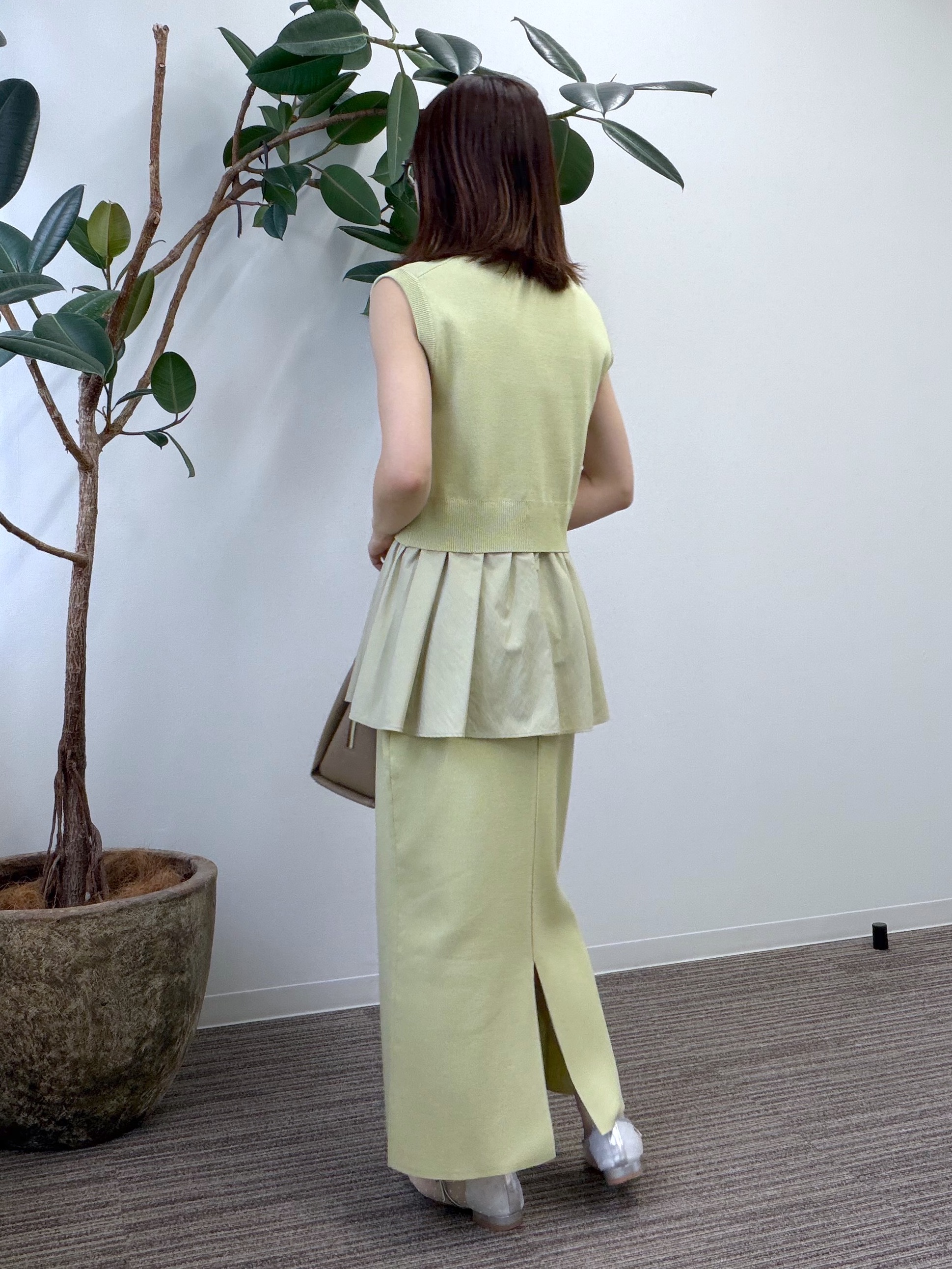 saoriさんの「【冷感】ペプラムセットアップ」を使ったコーディネート