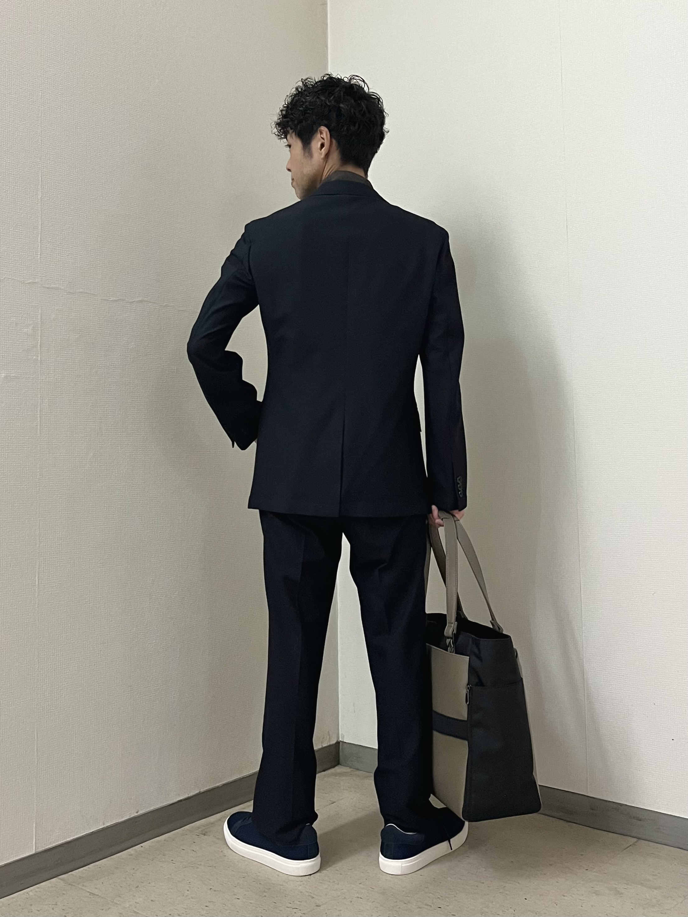 URAさんの「TAKEO KIKUCHI｜【抗菌防臭】CALCULO（R）ジャージ ジャケット」を使ったコーディネート