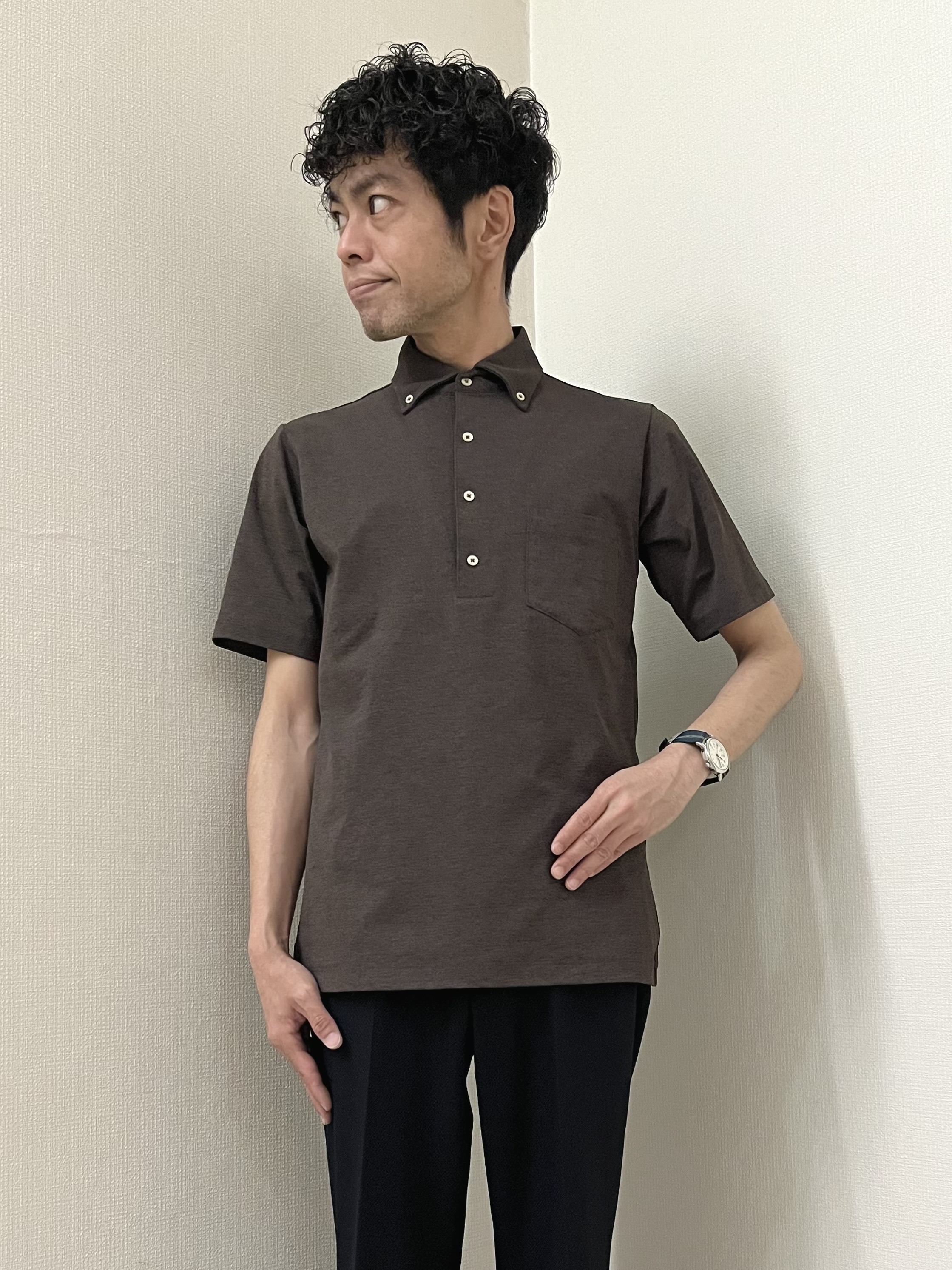 URAさんの「TAKEO KIKUCHI｜【抗菌防臭】CALCULO（R）ジャージ ジャケット」を使ったコーディネート