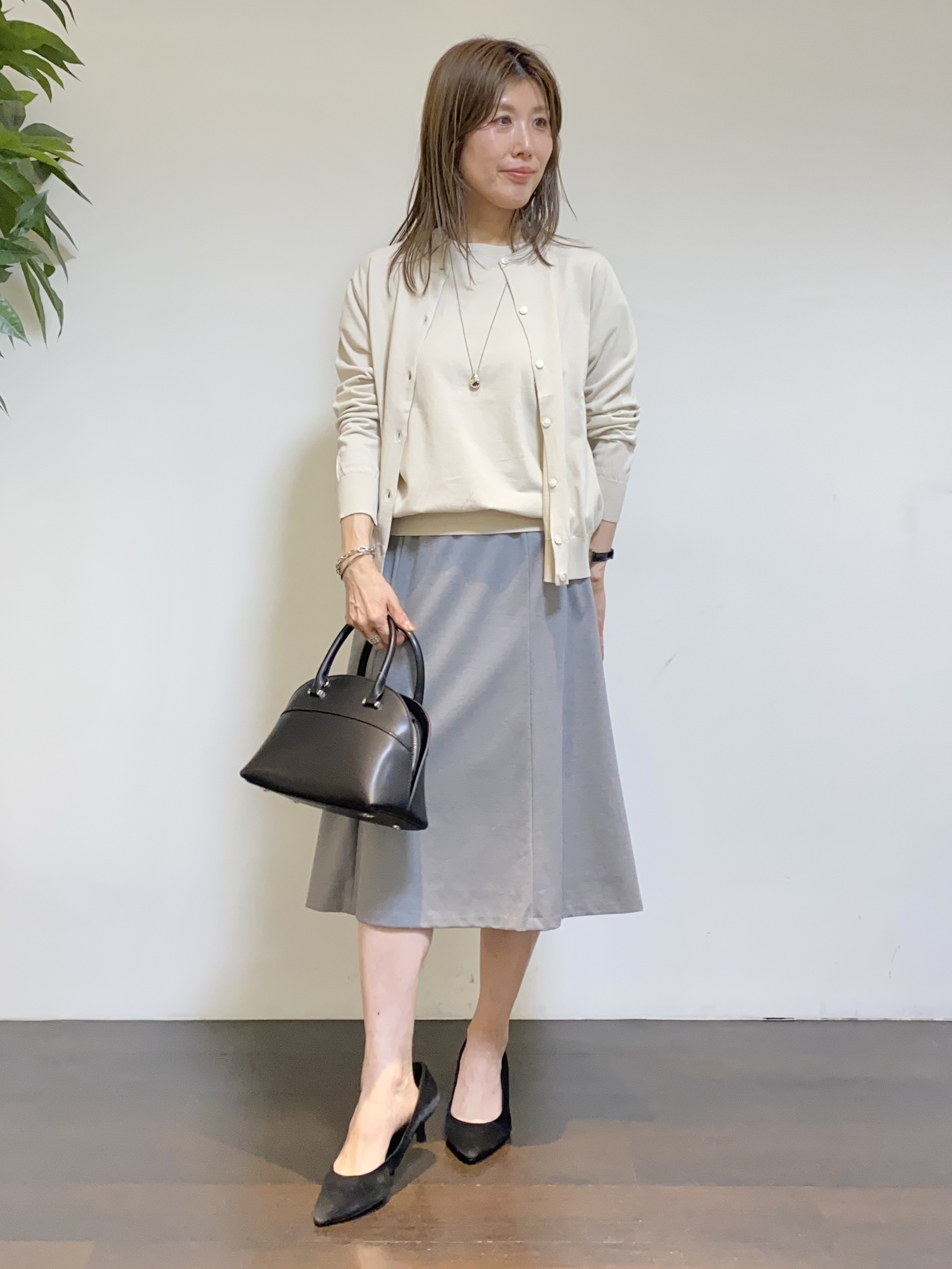 tomoさんの「UNTITLED｜【UV/接触冷感/スーツ】ジャージテーラードジャケット」を使ったコーディネート