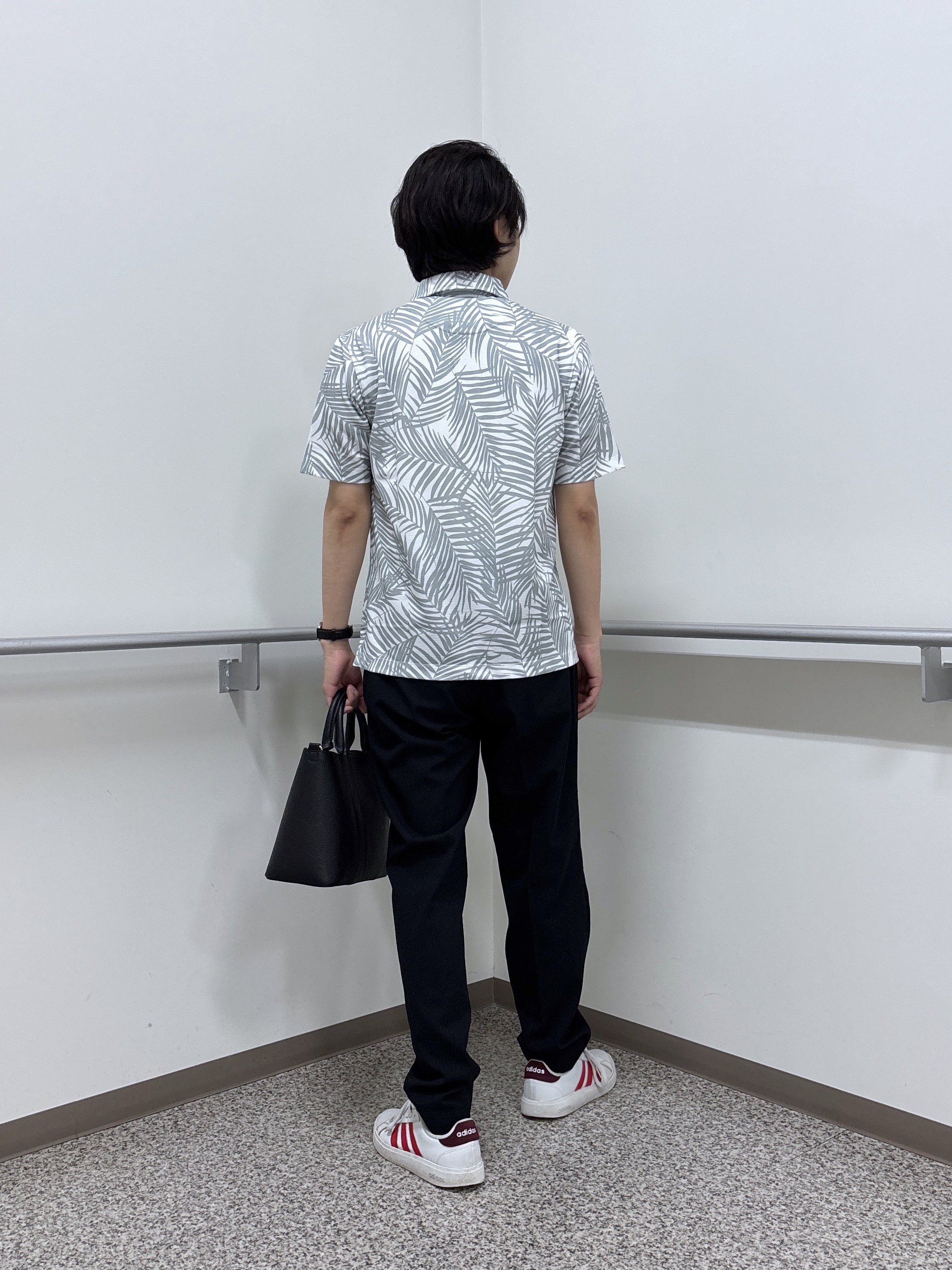 KEIさんの「TAKEO KIKUCHI｜リーフ柄ポロシャツ」を使ったコーディネート