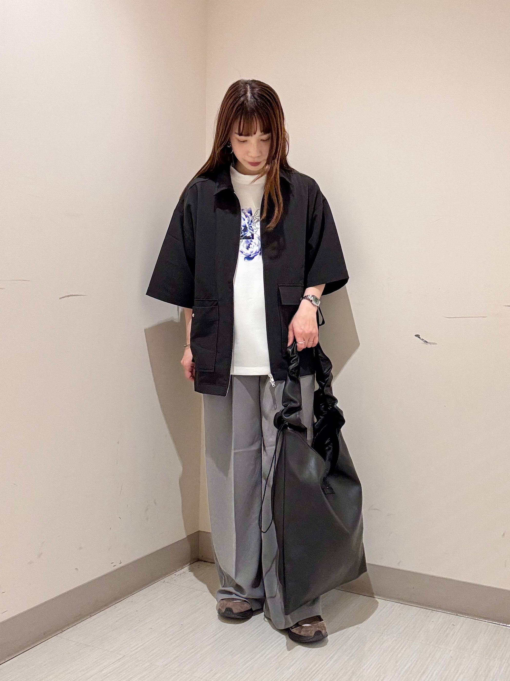 S.A.Oさんの「tk.TAKEO KIKUCHI｜フロントジップシャツアウター」を使ったコーディネート