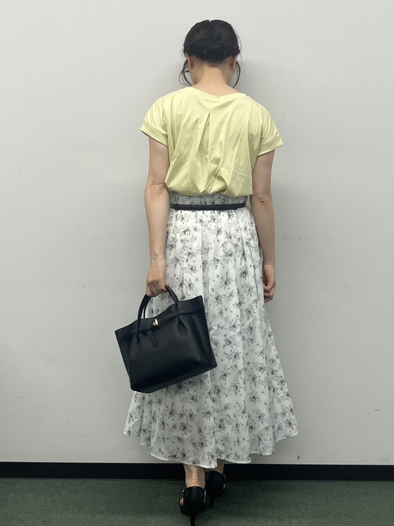 MAYUKIさんの「index｜【接触冷感／UV】ワンポイント刺繍Tシャツ《7col／XS~3L／洗濯機OK》」を使ったコーディネート