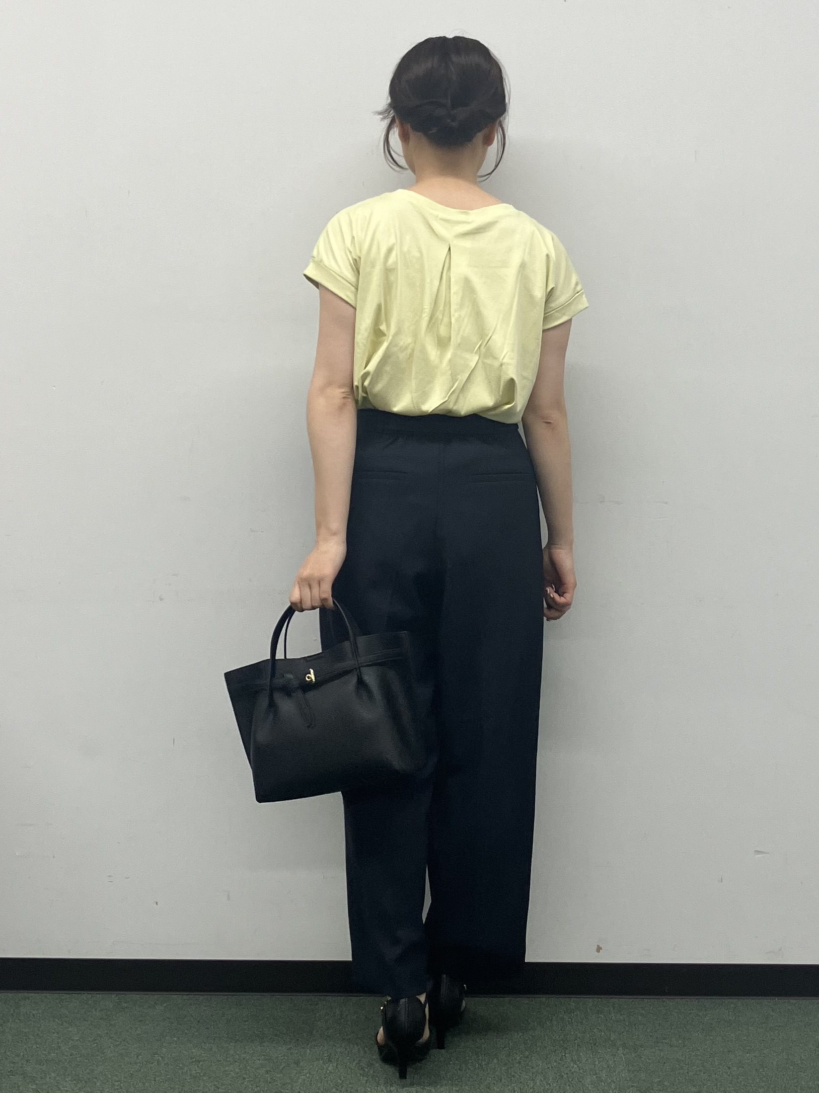 MAYUKIさんの「index｜【接触冷感／UV】ワンポイント刺繍Tシャツ《7col／XS~3L／洗濯機OK》」を使ったコーディネート