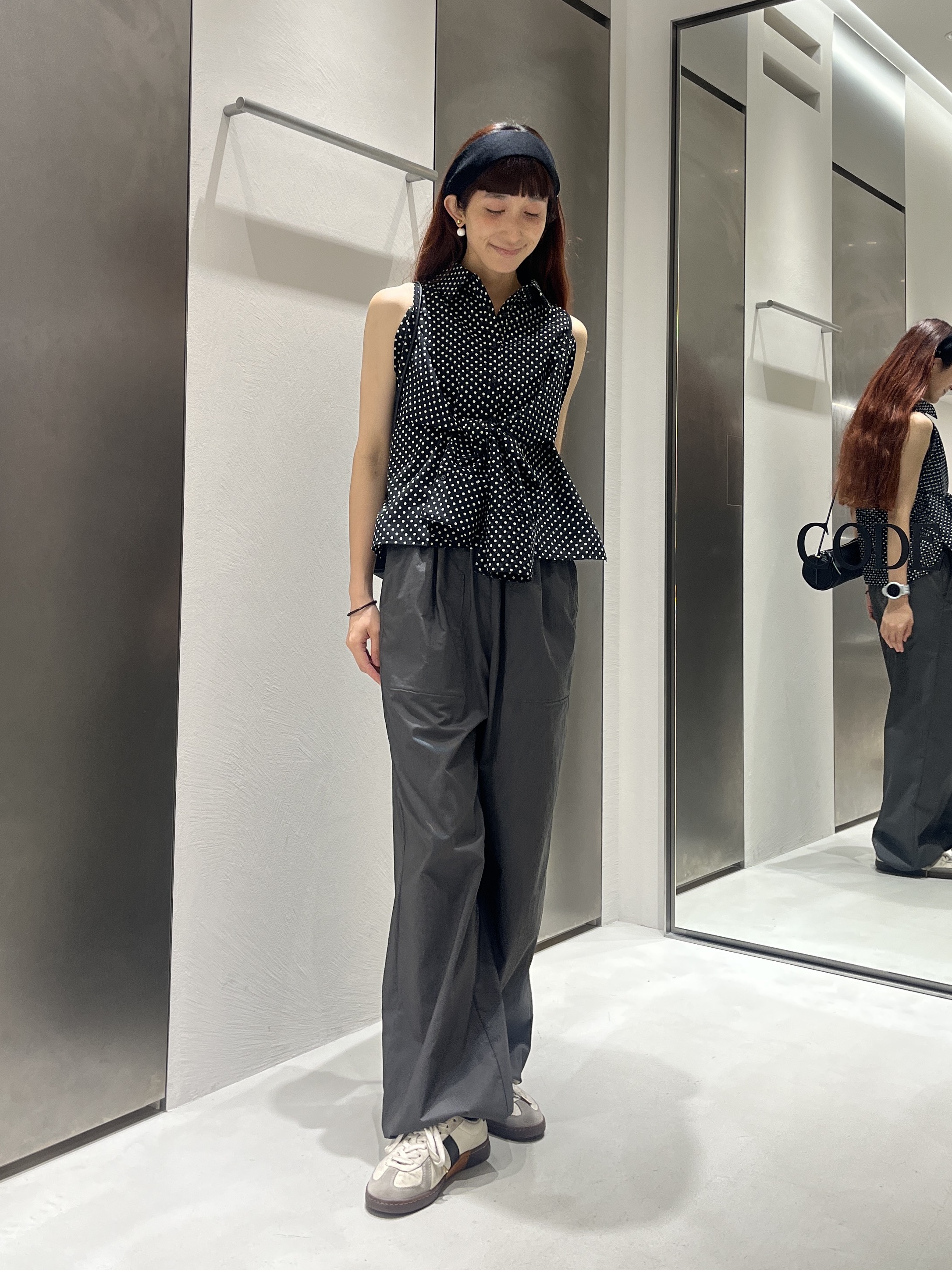Rielさんの「CODE A｜drawcord utility pants」を使ったコーディネート