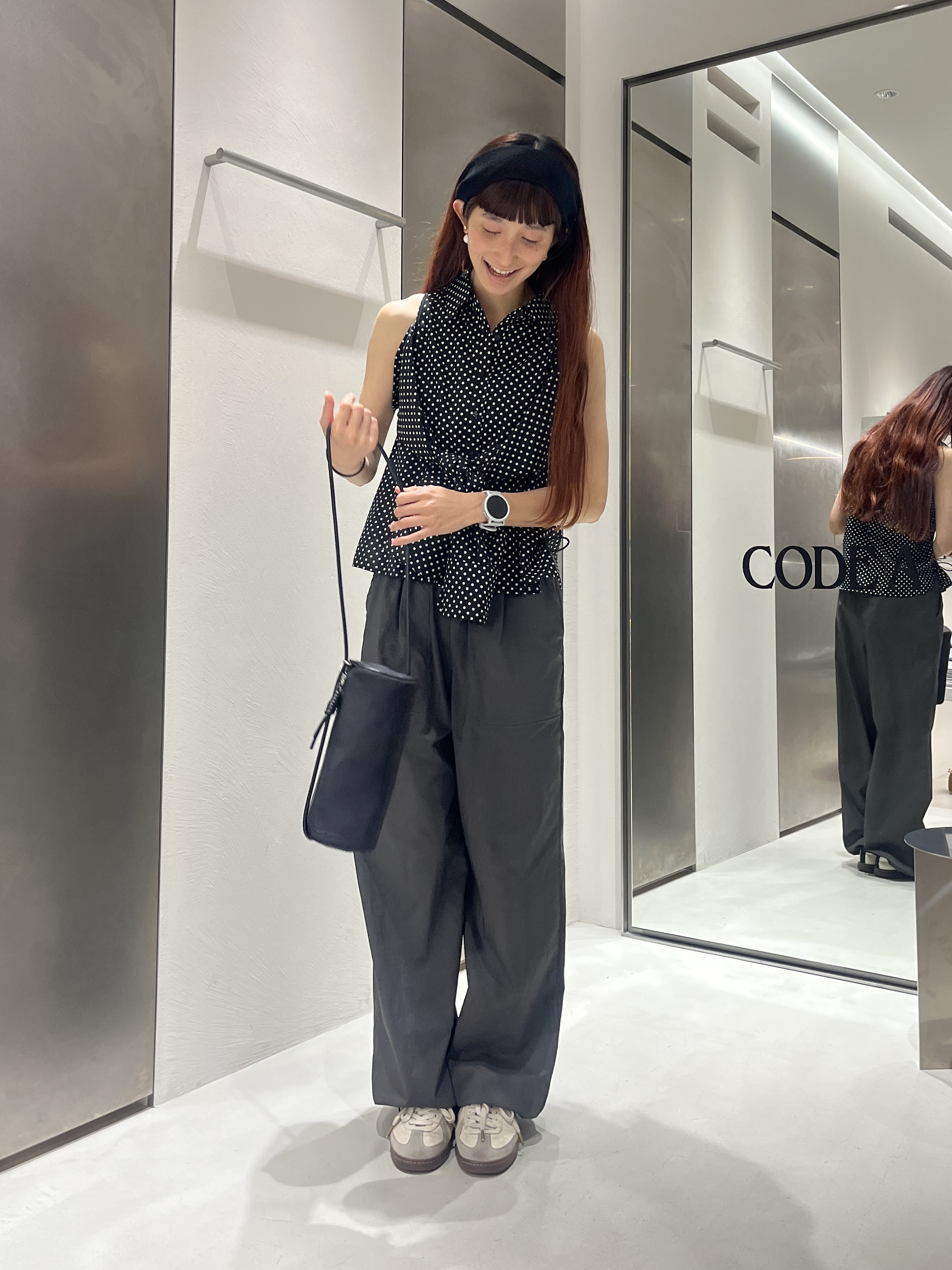 Rielさんの「CODE A｜drawcord utility pants」を使ったコーディネート