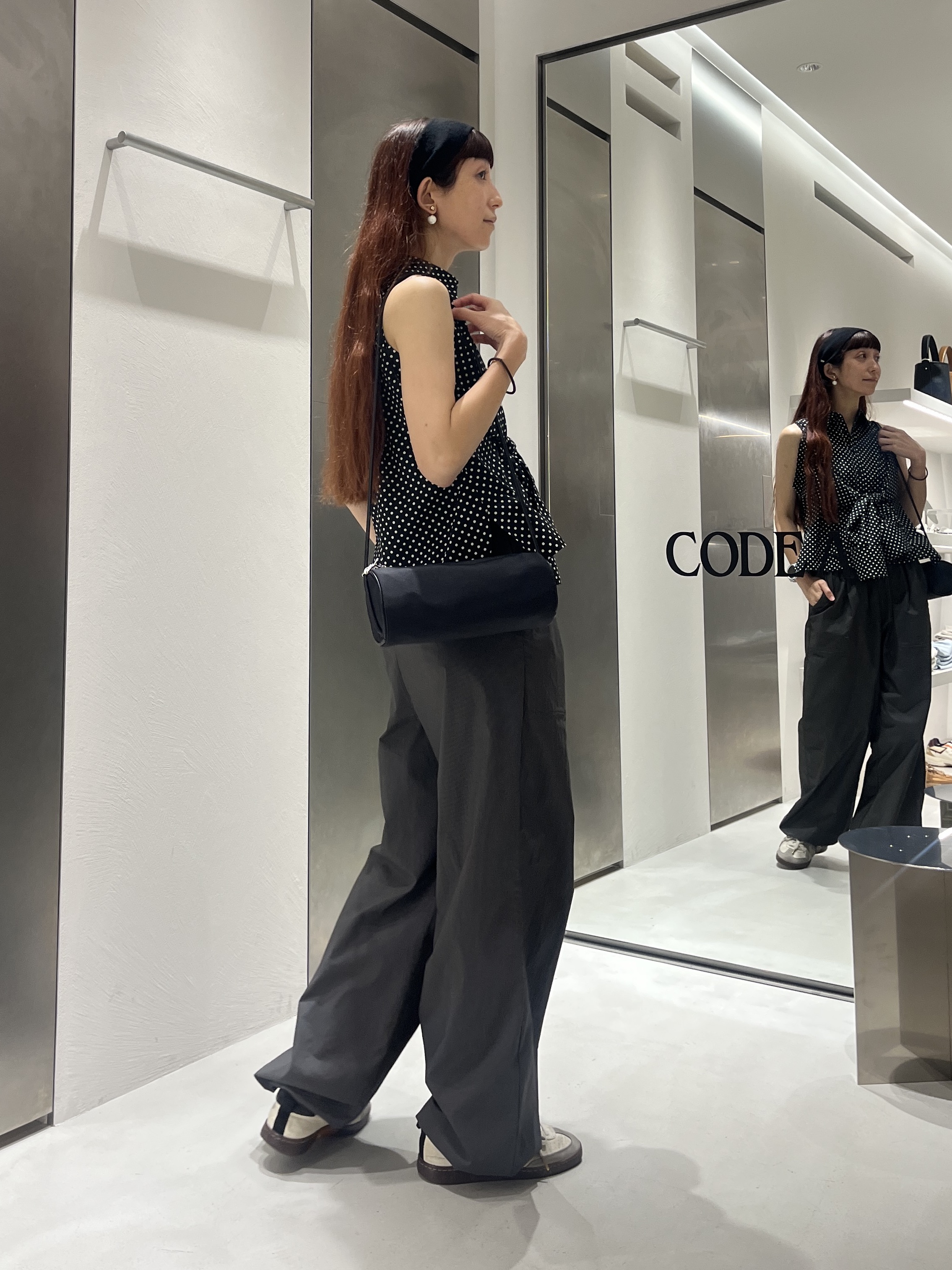 Rielさんの「CODE A｜drawcord utility pants」を使ったコーディネート