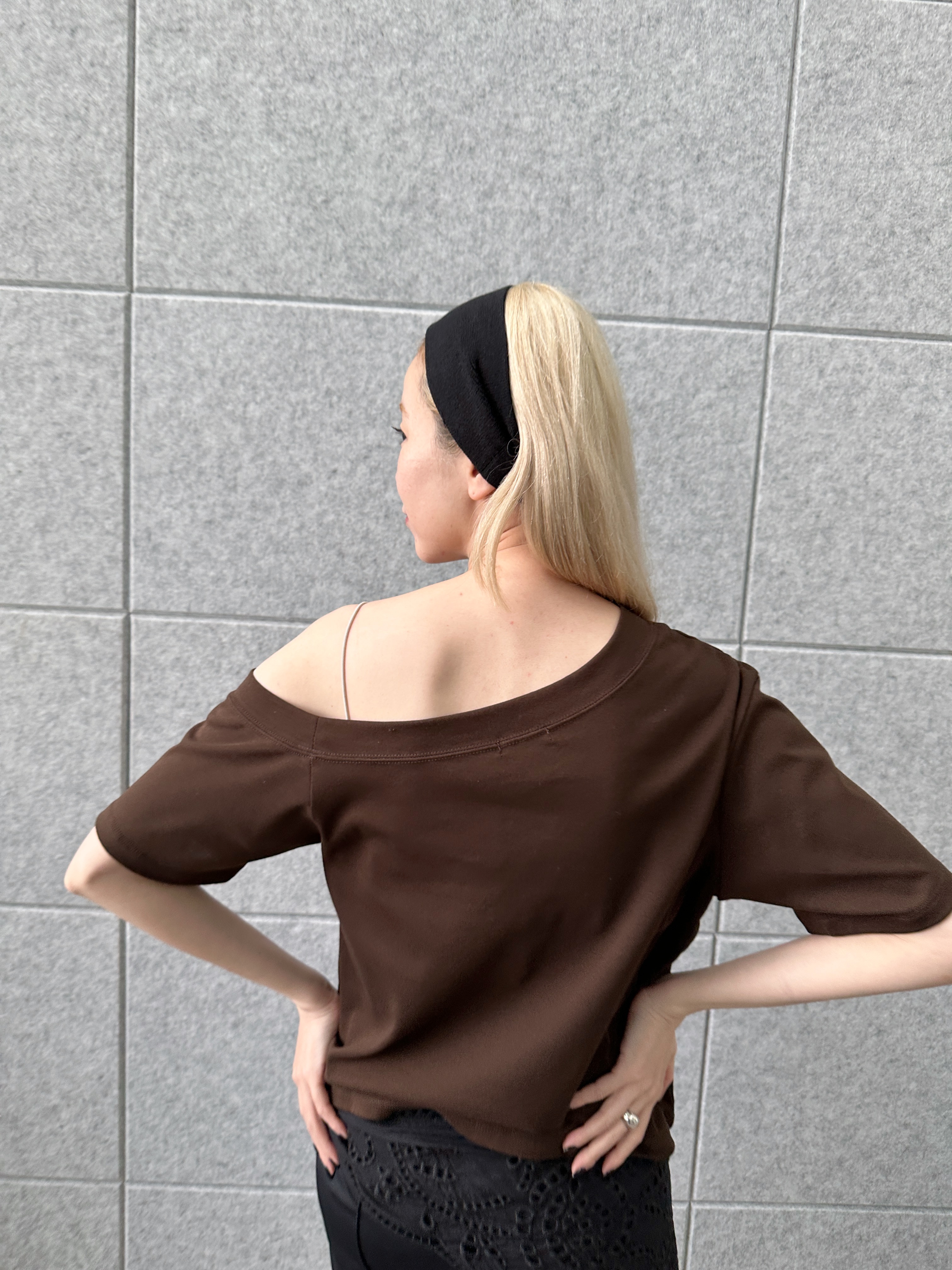 Buyer sakkoさんの「CODE A｜PROTAGONISTA｜asymmetry tee」を使ったコーディネート