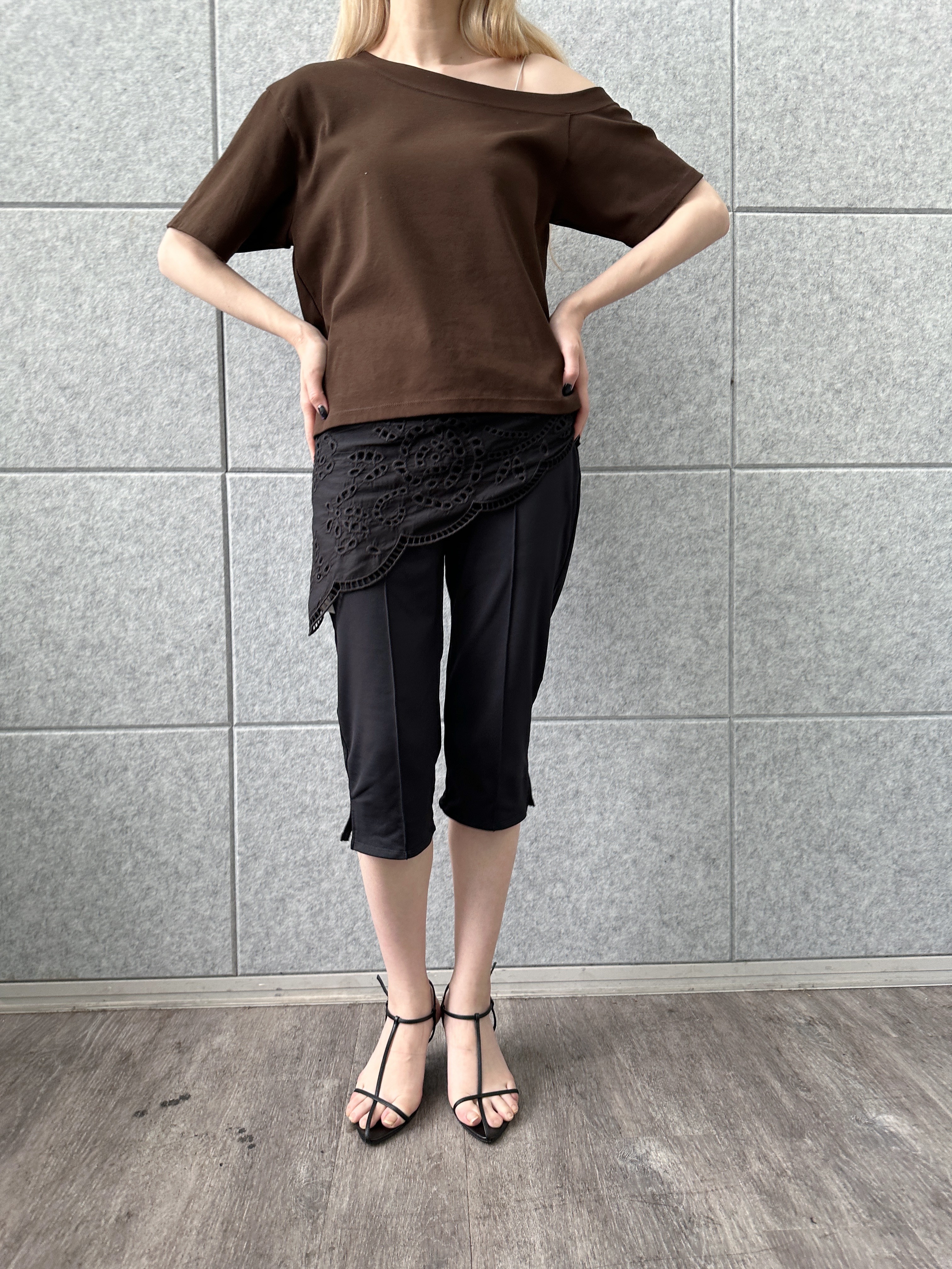 Buyer sakkoさんの「CODE A｜PROTAGONISTA｜asymmetry tee」を使ったコーディネート