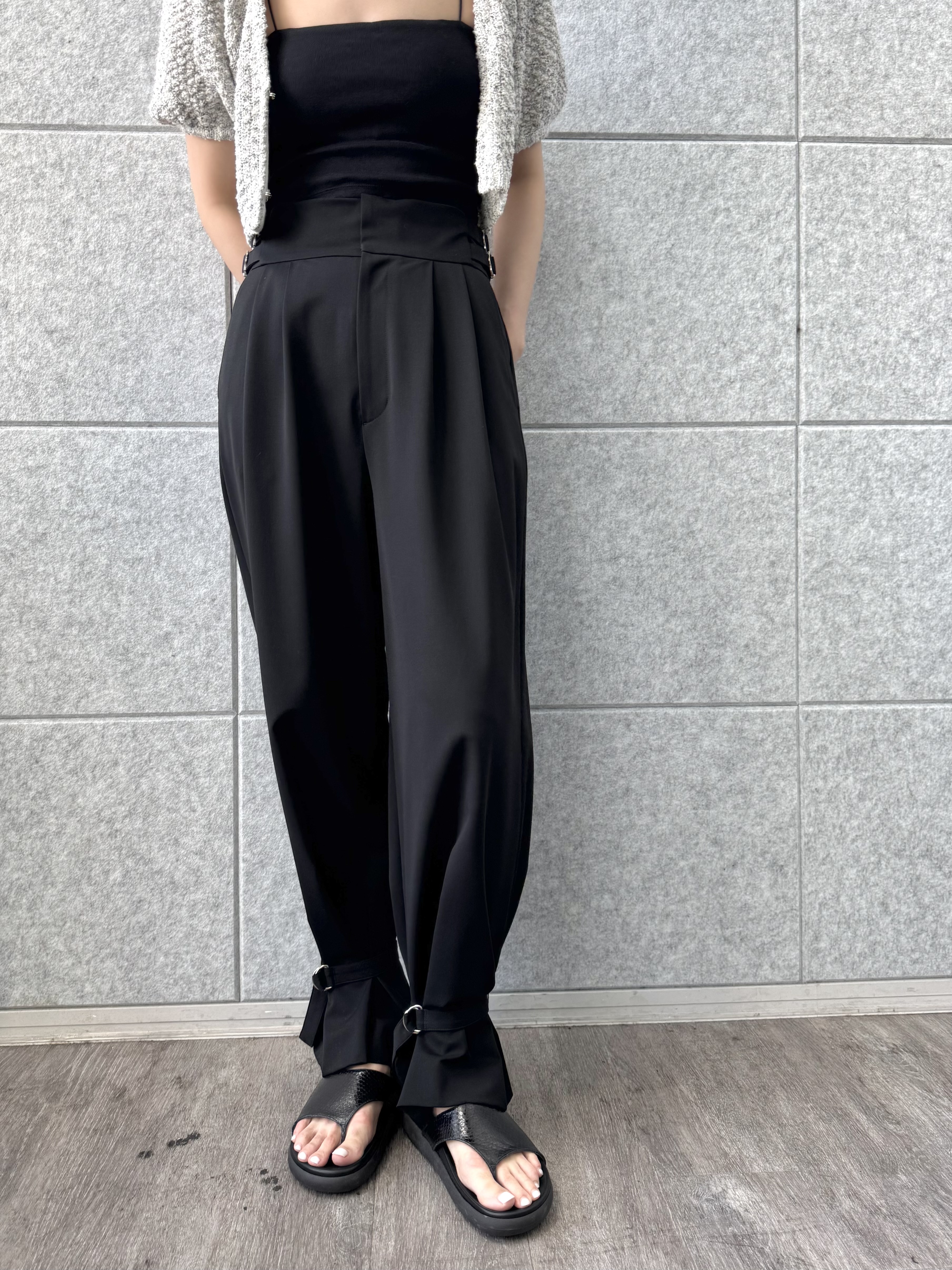 uchi__yamaさんの「CODE A｜cloudy puff cardigan」を使ったコーディネート