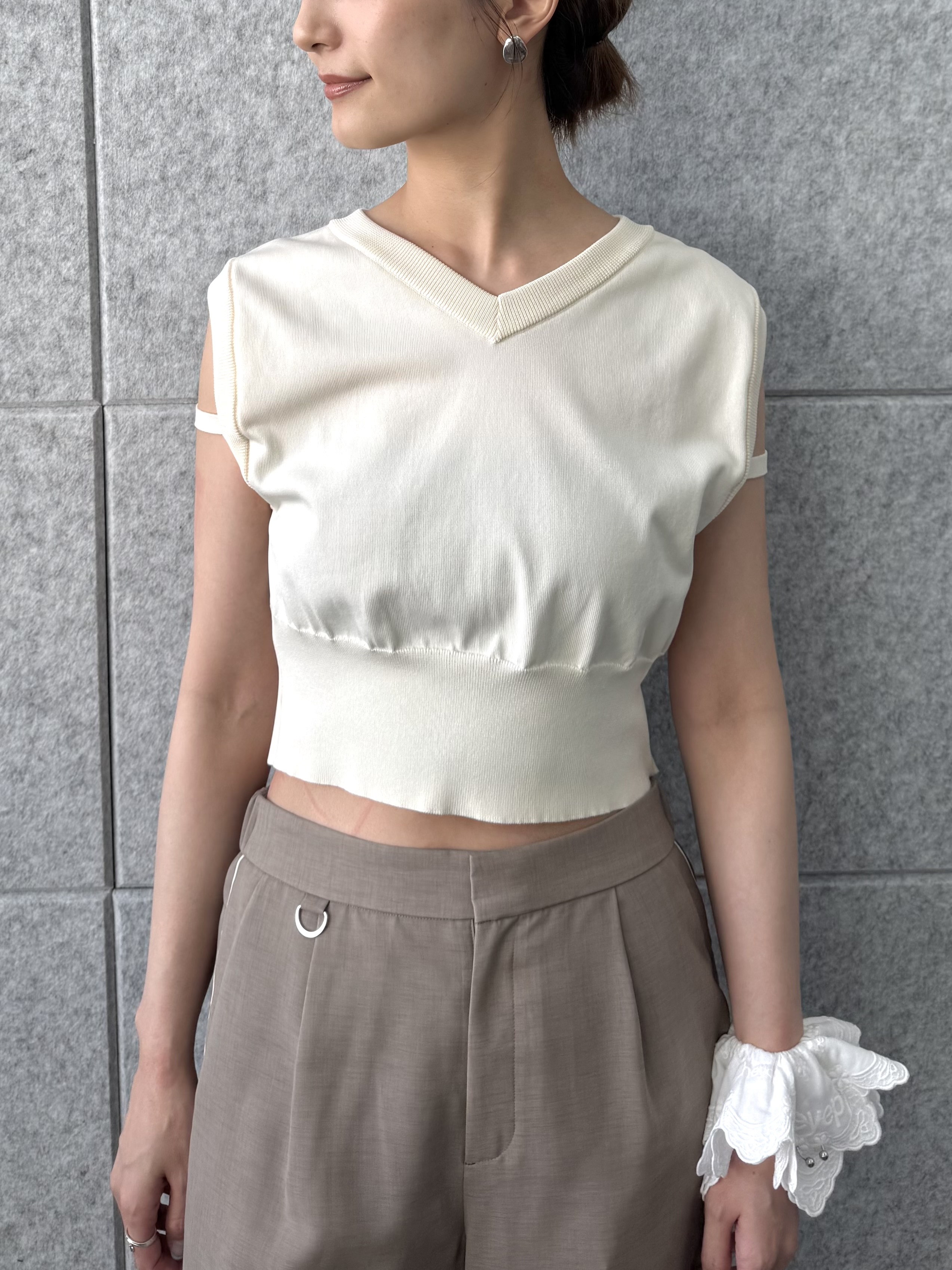 uchi__yamaさんの「CODE A｜sheer code easy pants」を使ったコーディネート