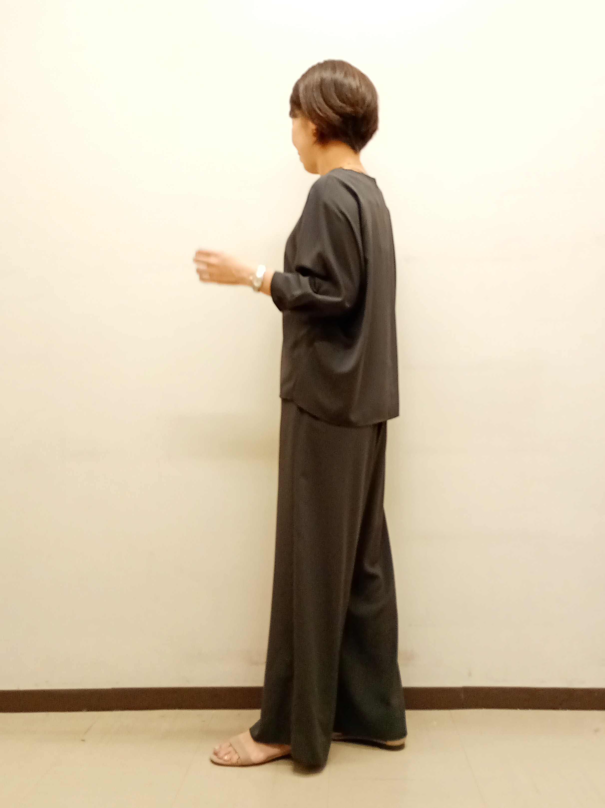 Kさんの「INDIVI｜【接触冷感／透湿／着る日傘】ドルマントップス」を使ったコーディネート