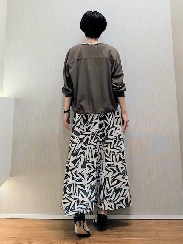 ミズタさんの「UNTITLED｜◆【洗える】シアーブルゾン」を使ったコーディネート
