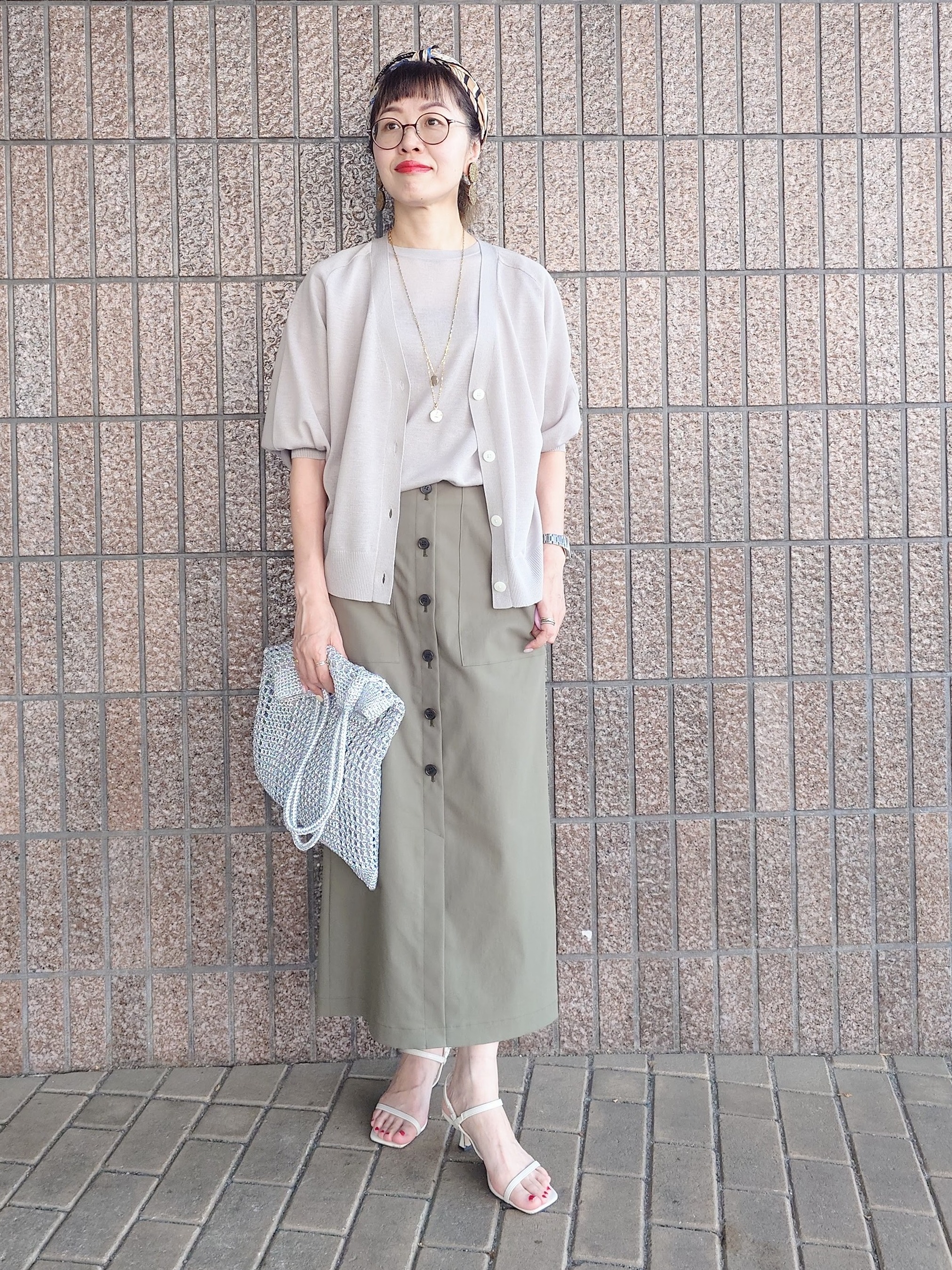 MUTSUKOさんの「UNTITLED｜【アンサンブル可/Tシャツ風/ゆったり】リラックスニットトップス」を使ったコーディネート