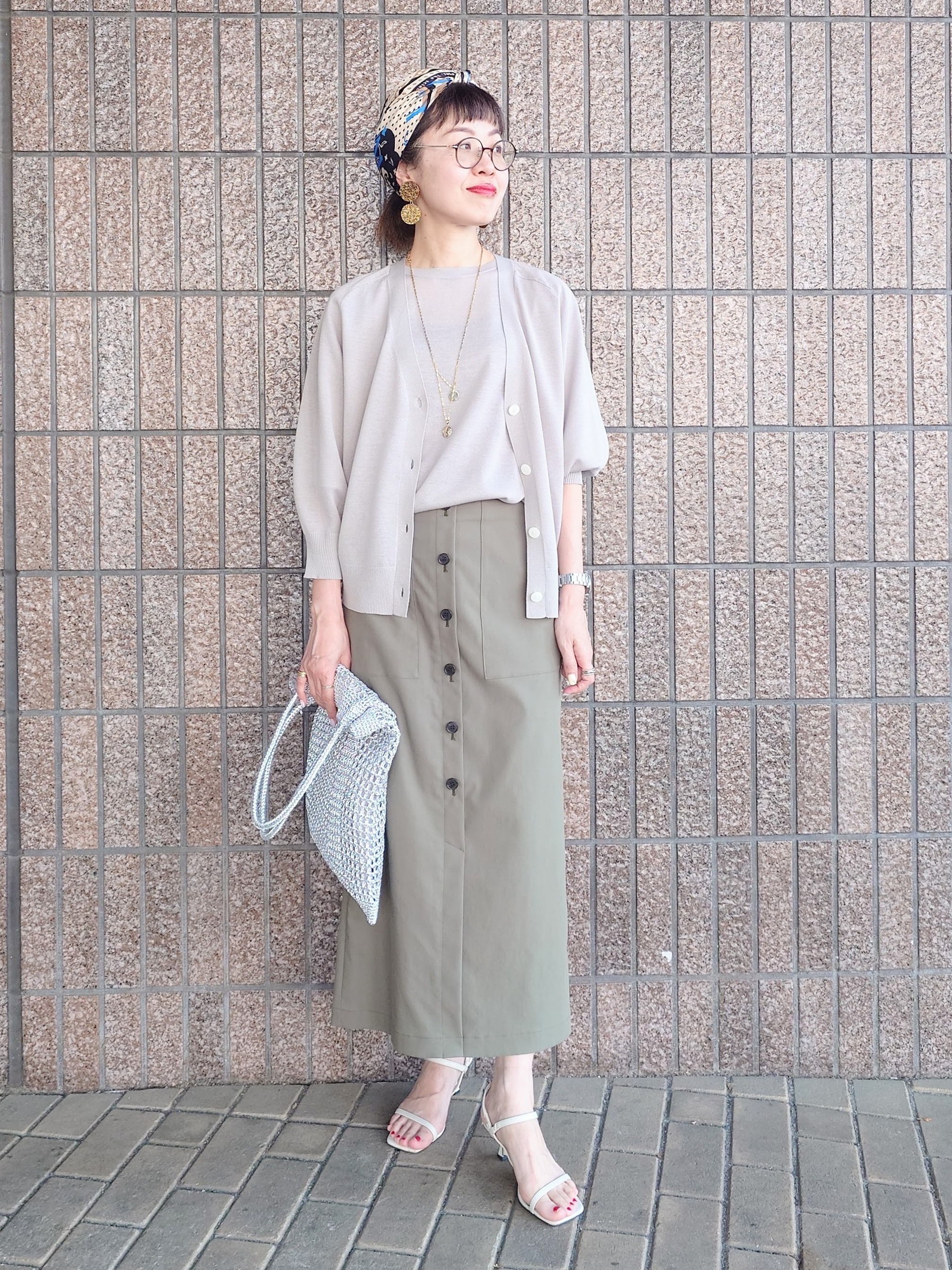 MUTSUKOさんの「UNTITLED｜【アンサンブル可/Tシャツ風/ゆったり】リラックスニットトップス」を使ったコーディネート