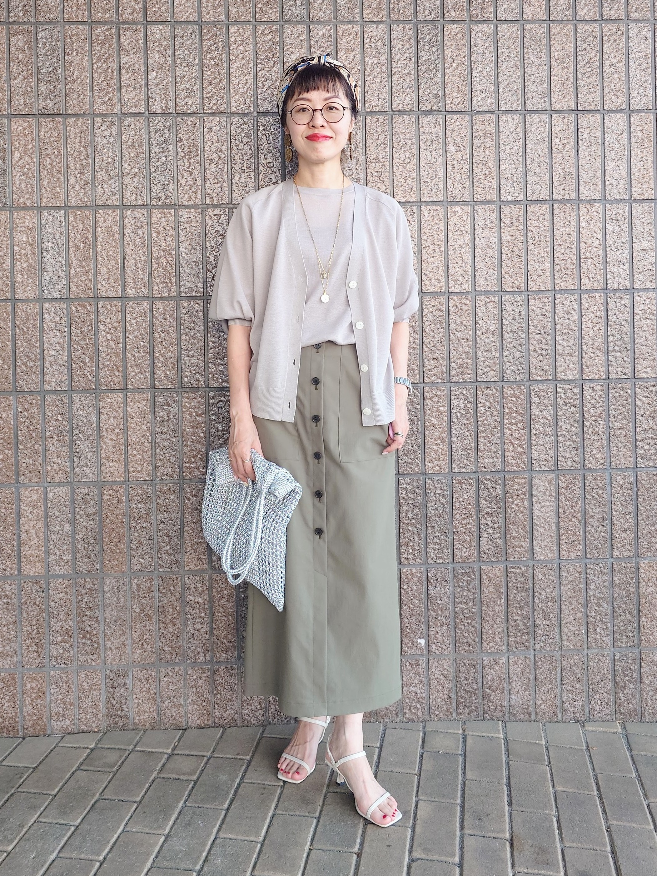 MUTSUKOさんの「UNTITLED｜【アンサンブル可/Tシャツ風/ゆったり】リラックスニットトップス」を使ったコーディネート