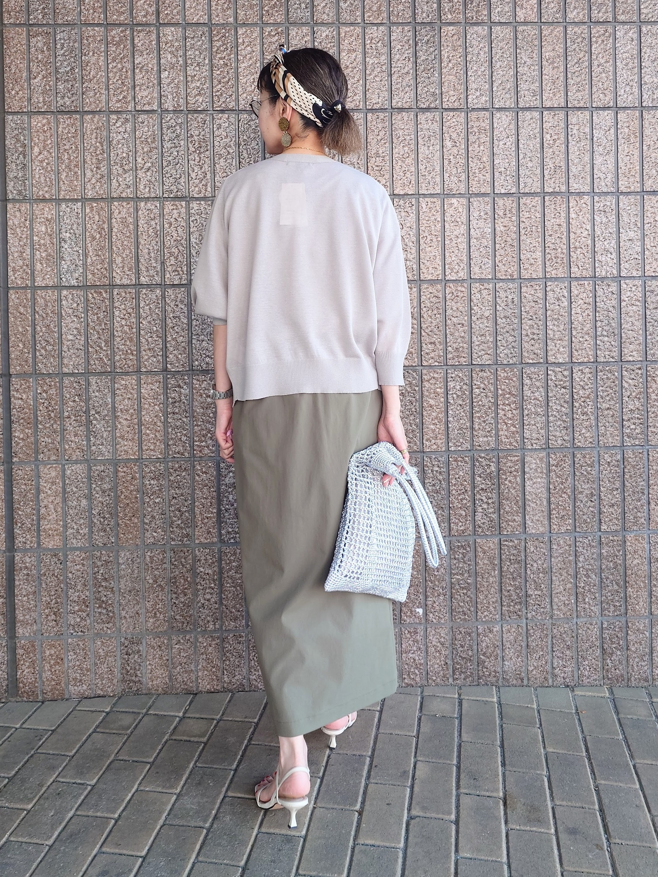 MUTSUKOさんの「UNTITLED｜【アンサンブル可/Tシャツ風/ゆったり】リラックスニットトップス」を使ったコーディネート