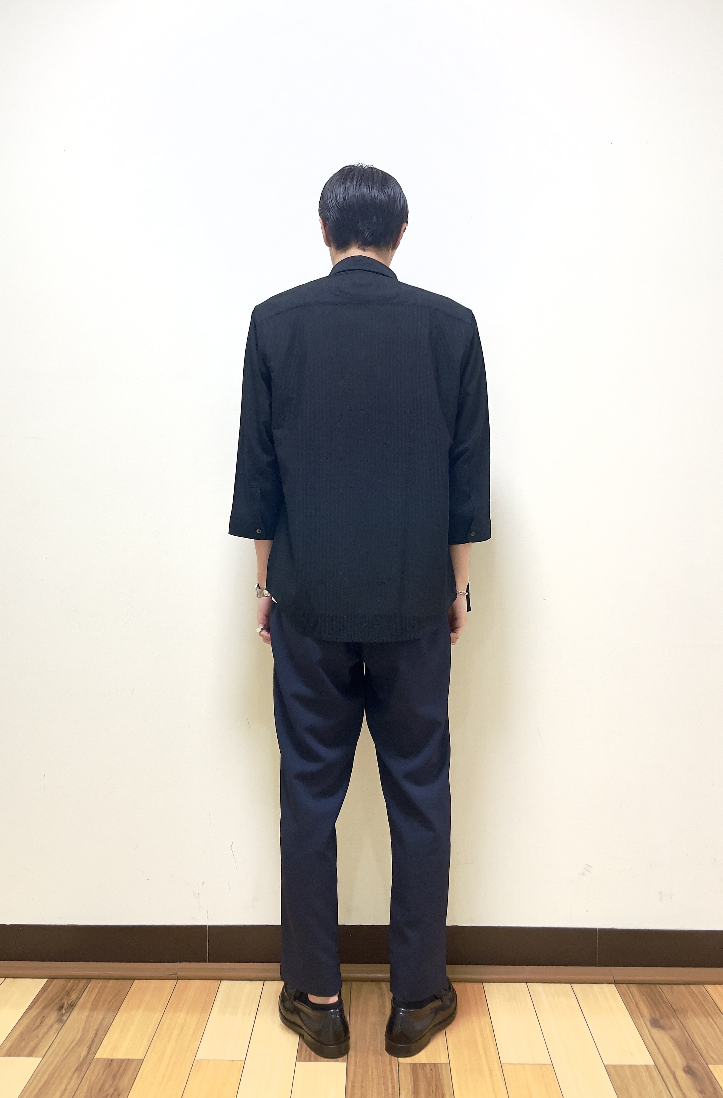 Seiyaさんの「TAKEO KIKUCHI｜【通気性】トリコットサッカー 7分袖シャツ」を使ったコーディネート